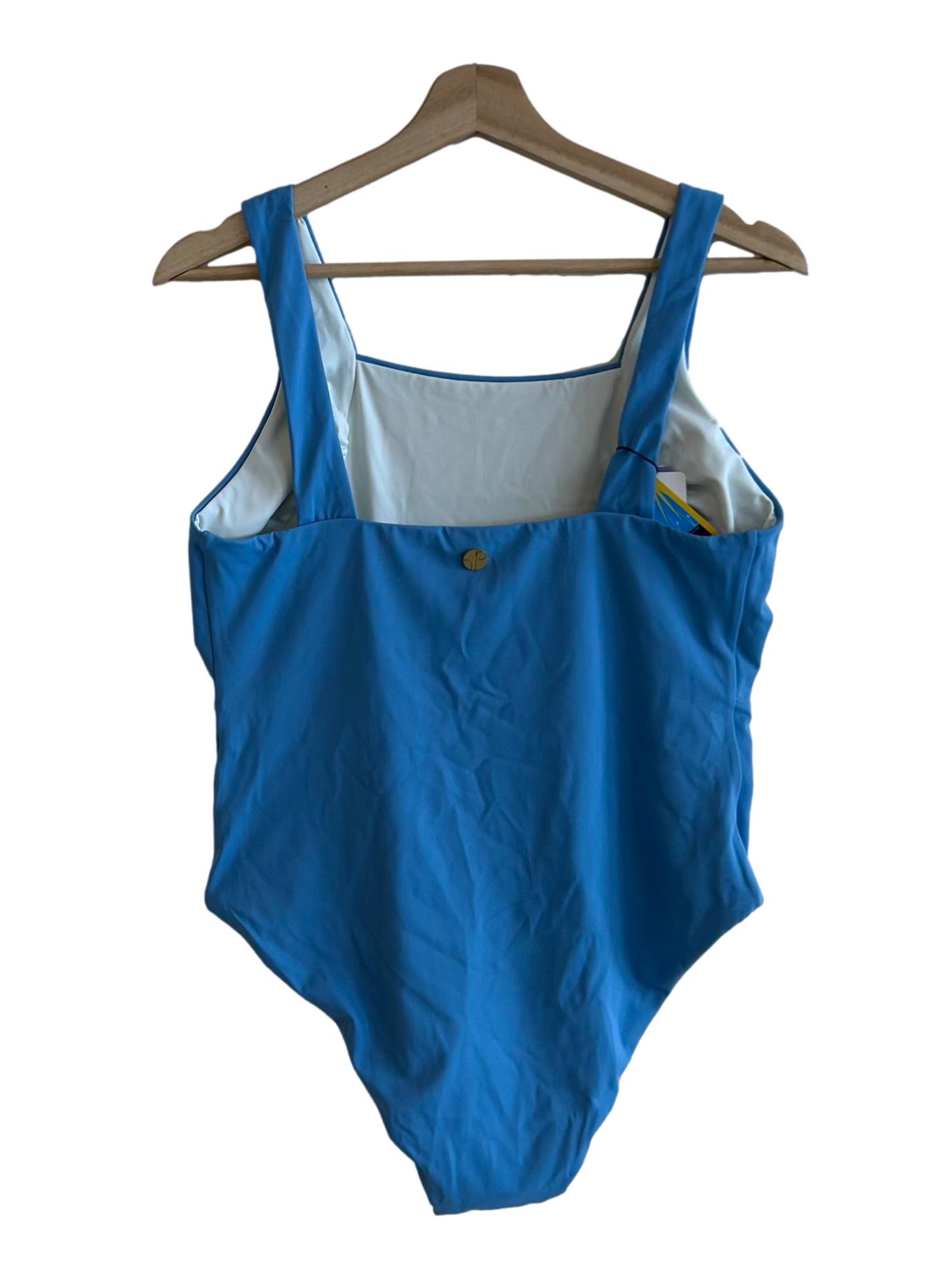 Saint Tropez Swimsuit - Ocean Spray Light Blue CSN