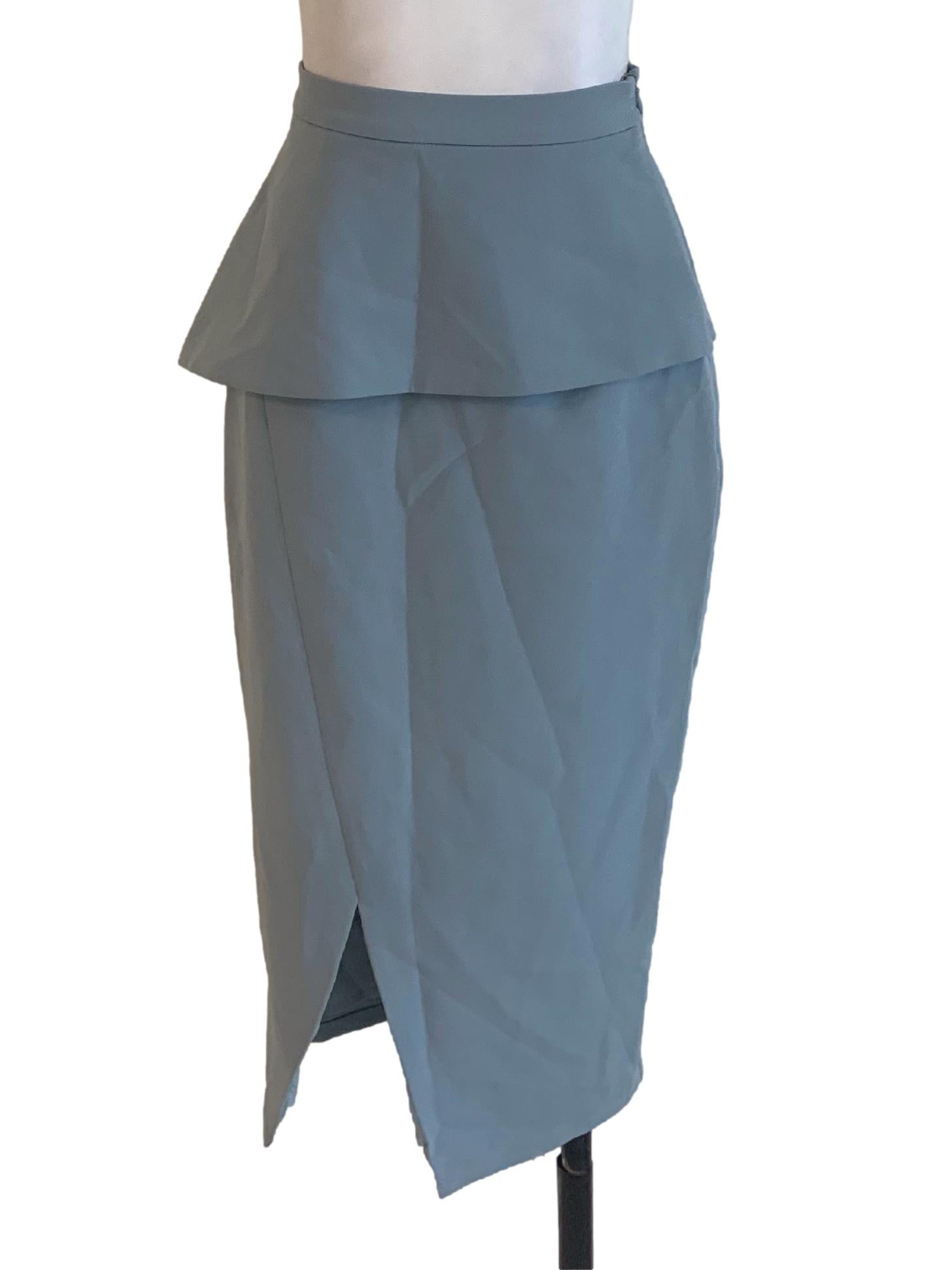 Stone Blue Tube Skirt LB