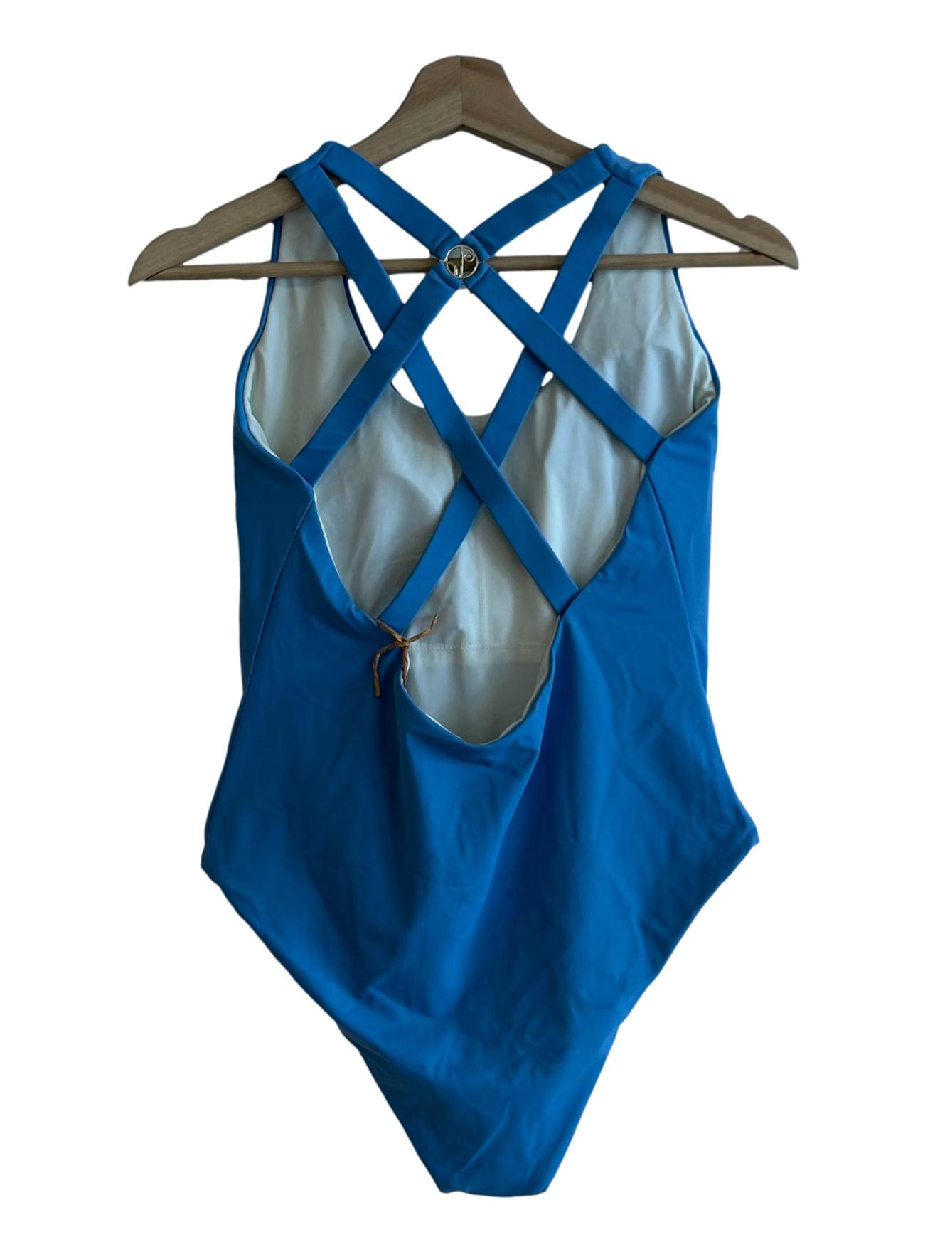 Santorini Swimsuit - Ocean Spray Light Blue CSN