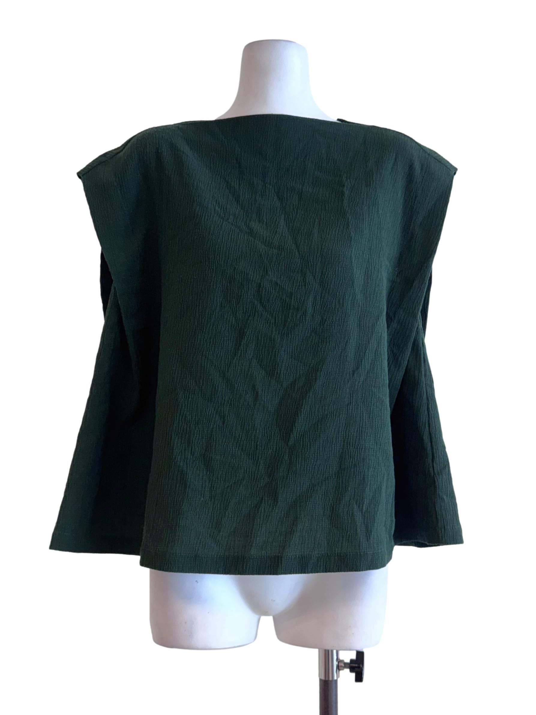 Basil Green Sleeveless Top