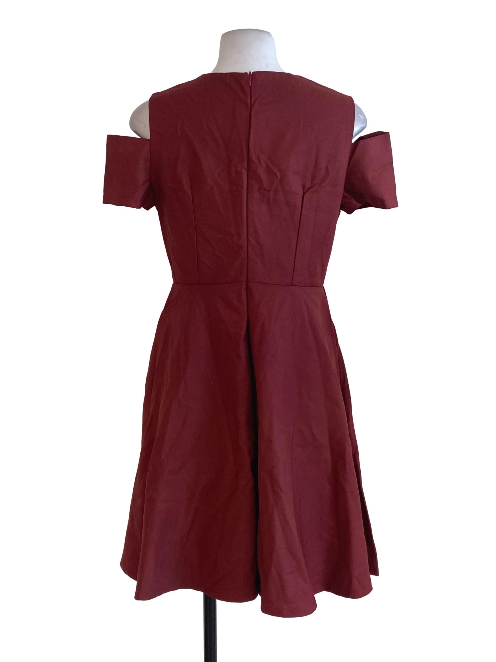 Blood Red A Line Dress