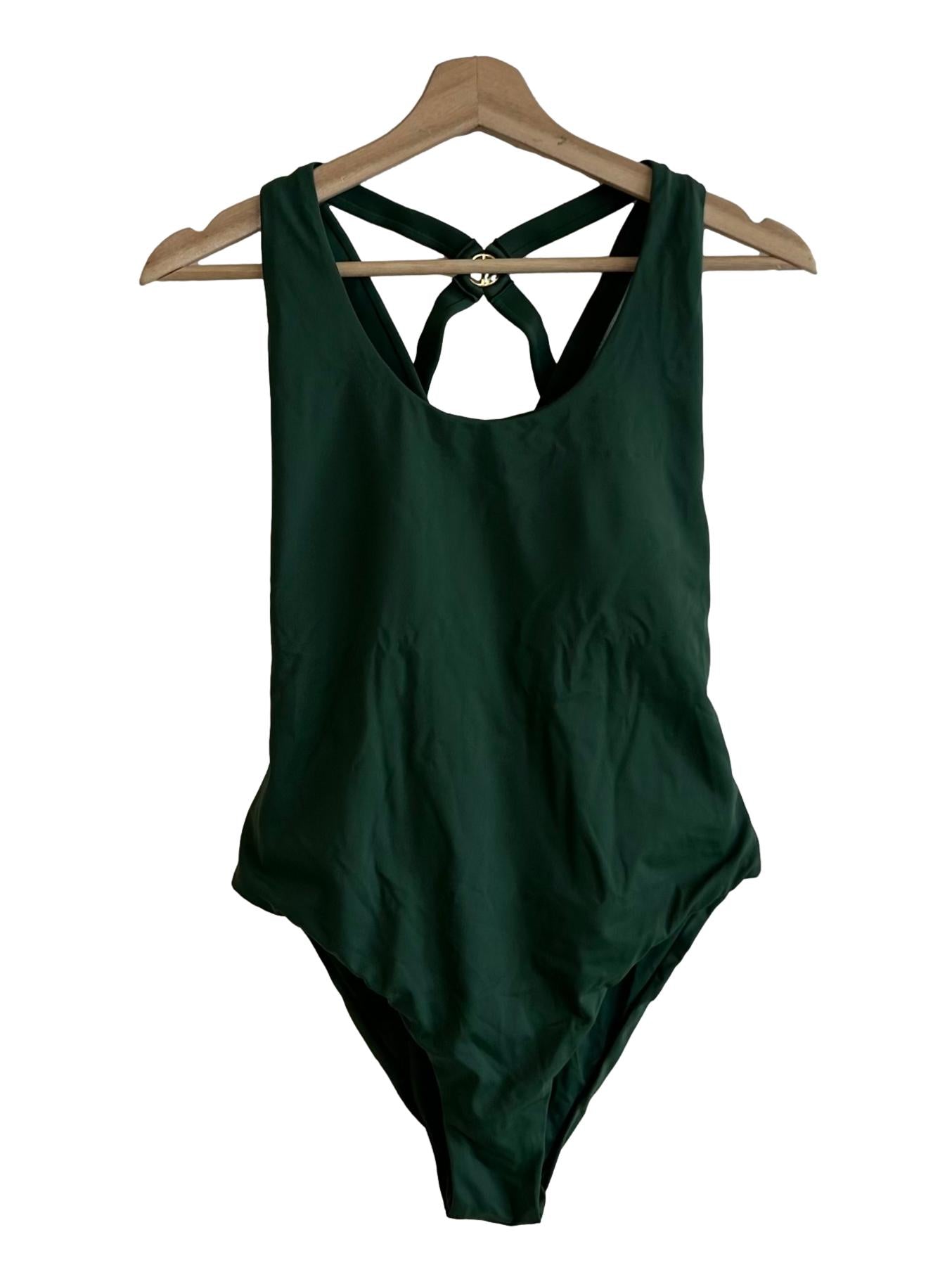 Santorini Swimsuit - Seaweed Green CSN