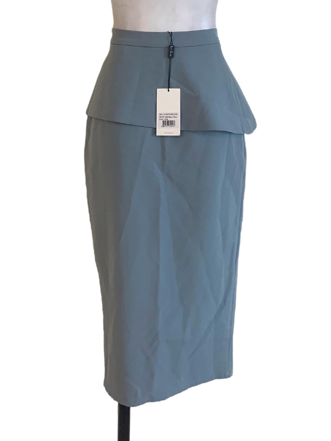 Stone Blue Tube Skirt LB
