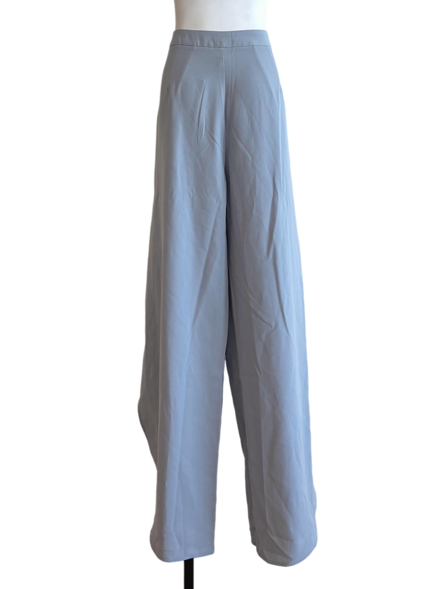 Sky Blue Long Slit Pants LB