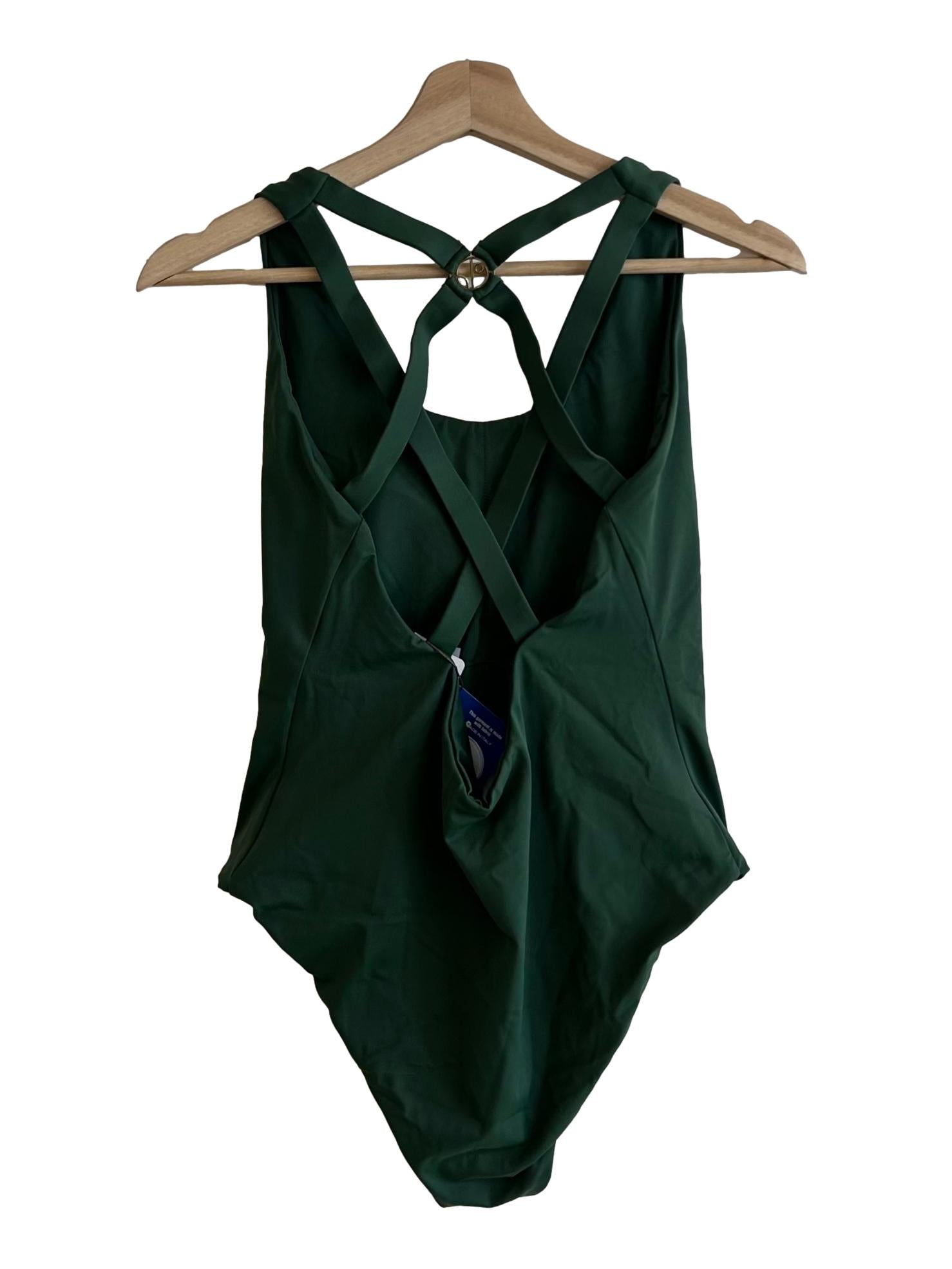 Santorini Swimsuit - Seaweed Green CSN