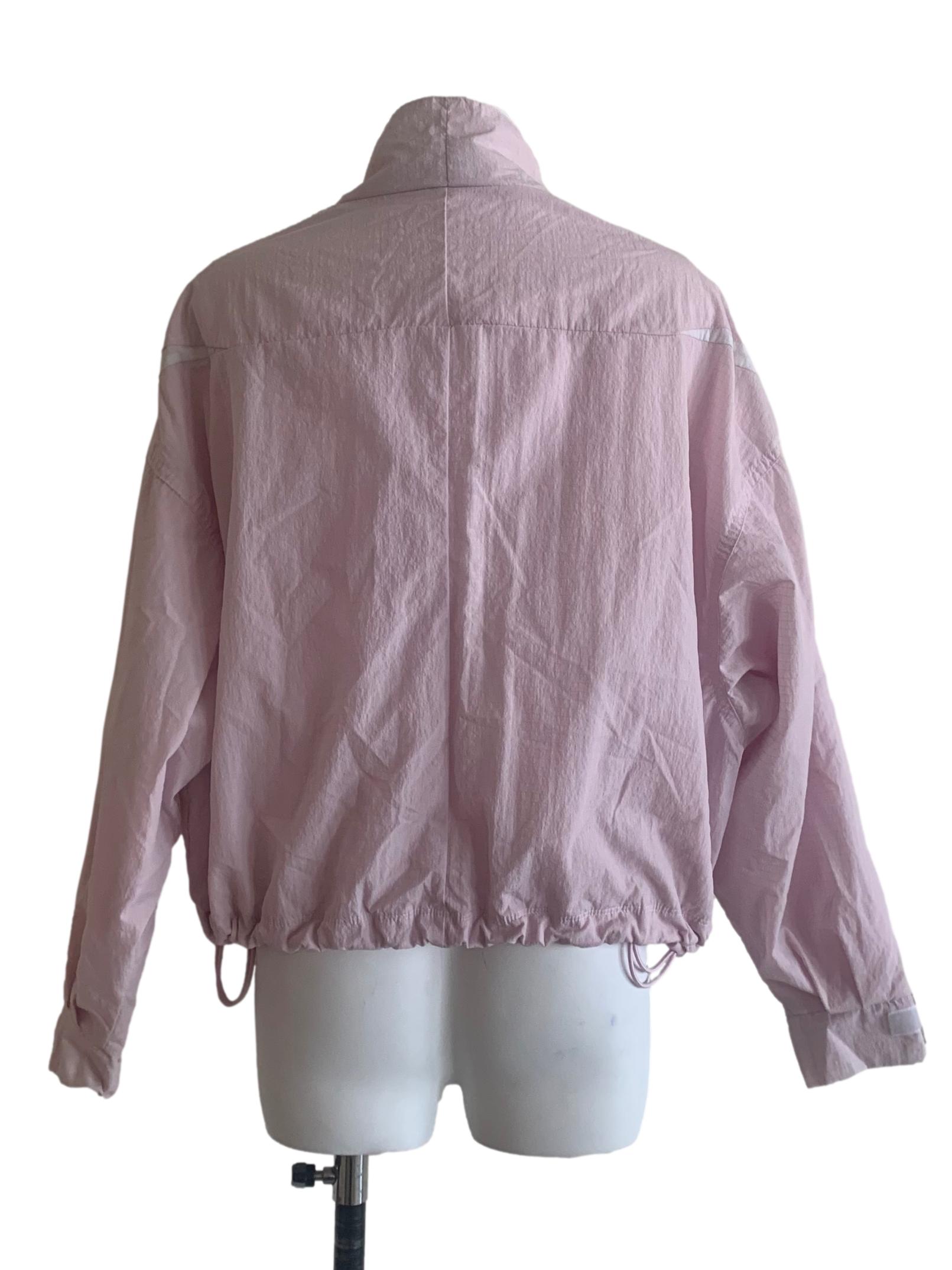 Heather Purple Zip Up Windbreaker