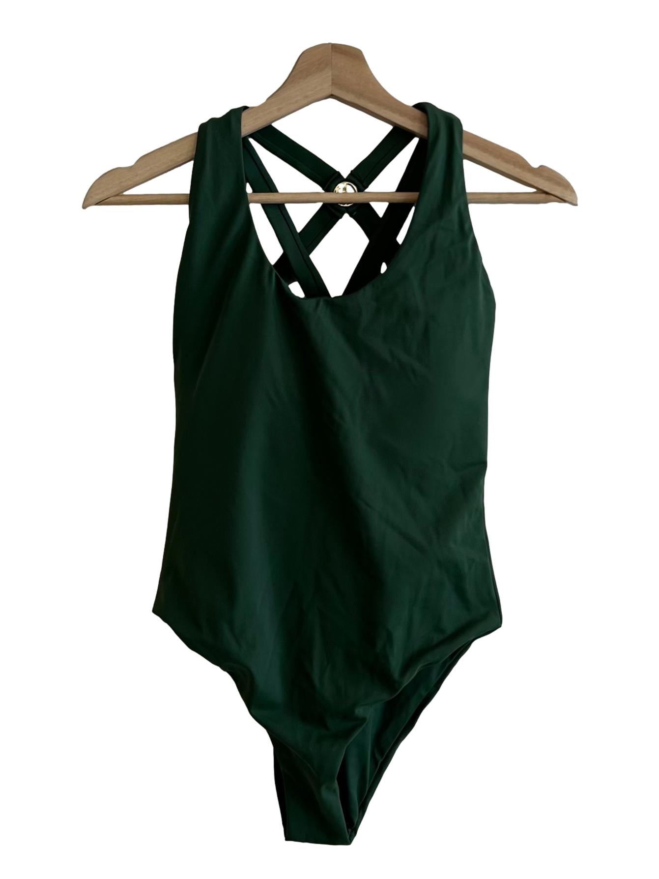 Santorini Swimsuit - Seaweed Green CSN
