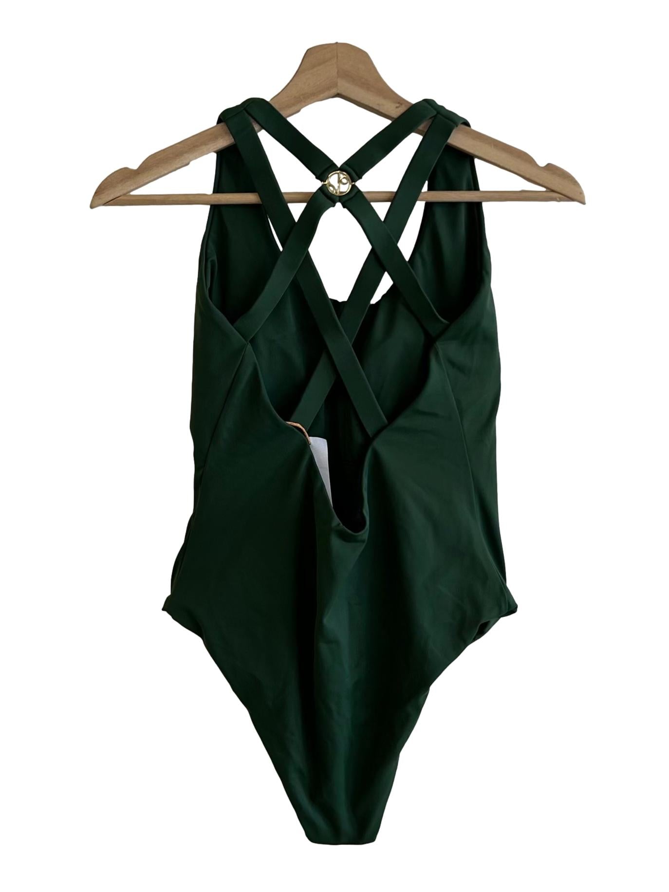Santorini Swimsuit - Seaweed Green CSN