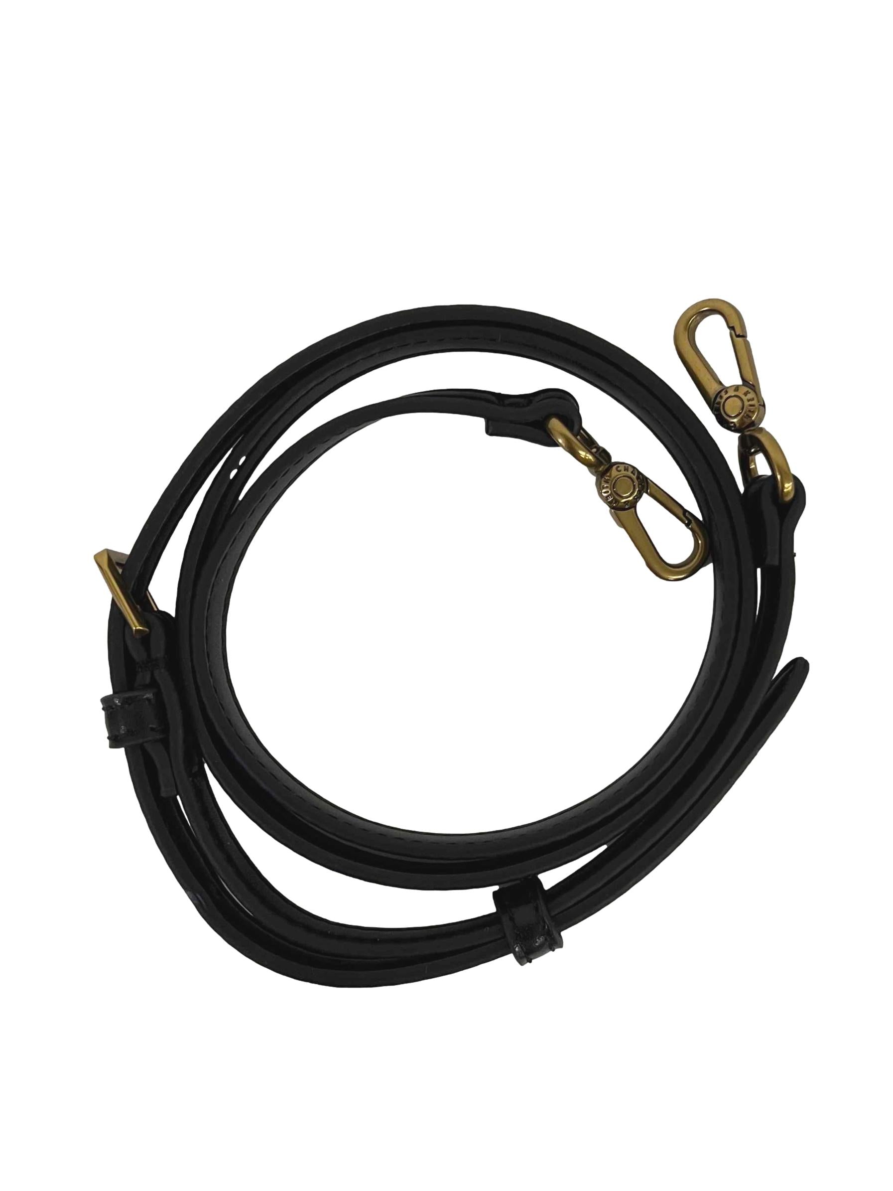Black Gabine Saddle Bag