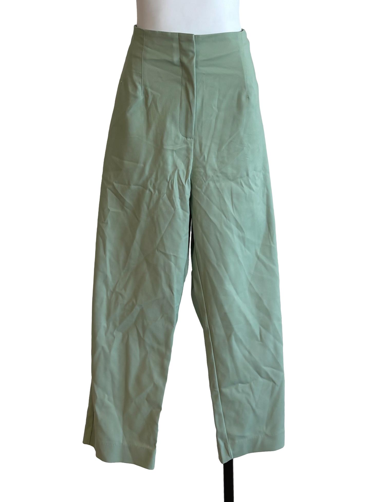 Mint Green Cropped Pants LB