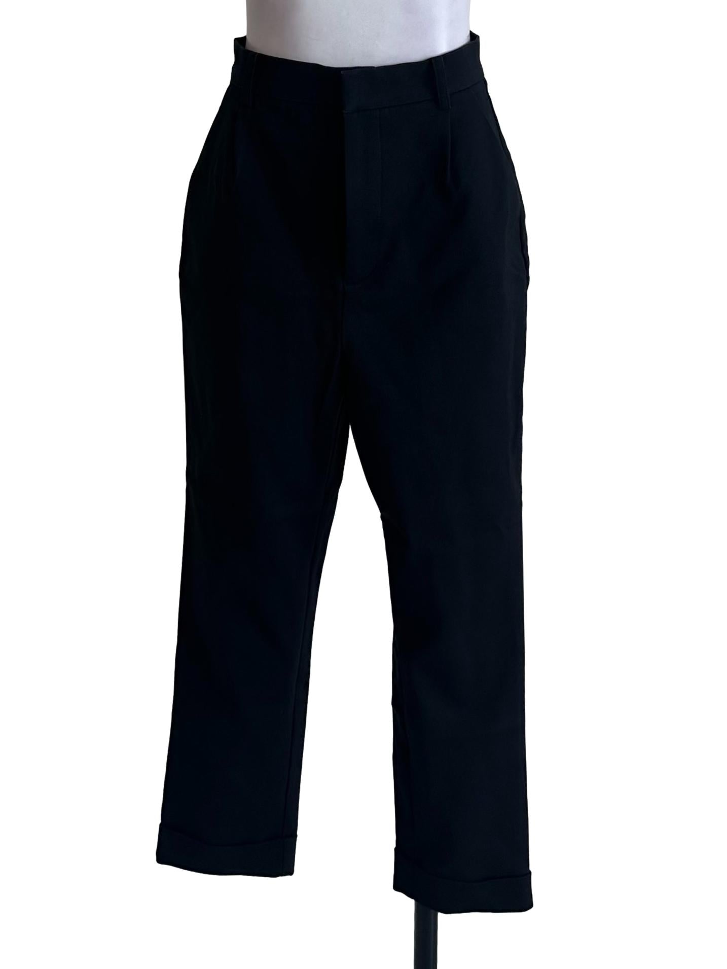 Black Bermuda Pants