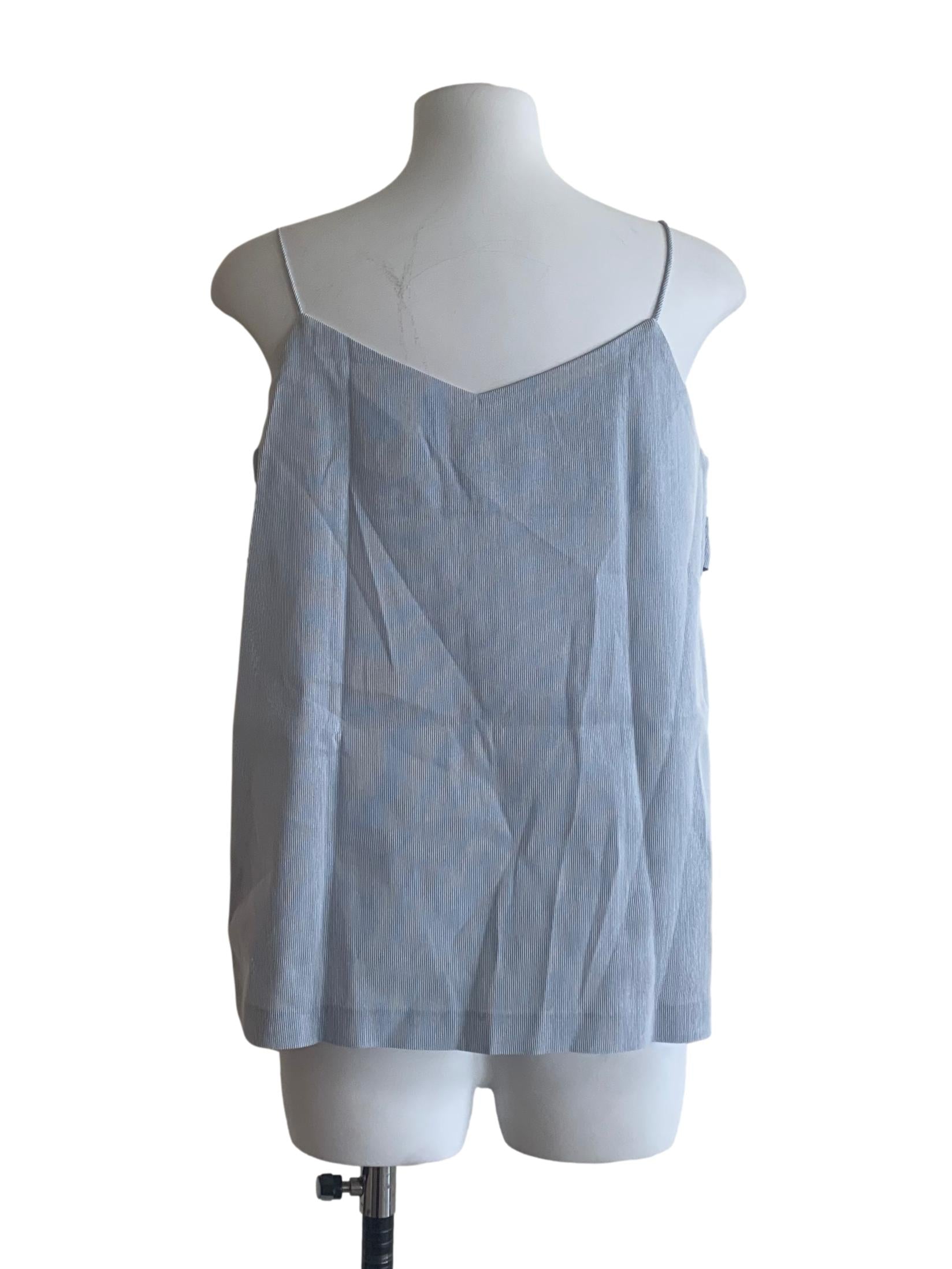 Pale Blue Spaghetti Strap Top