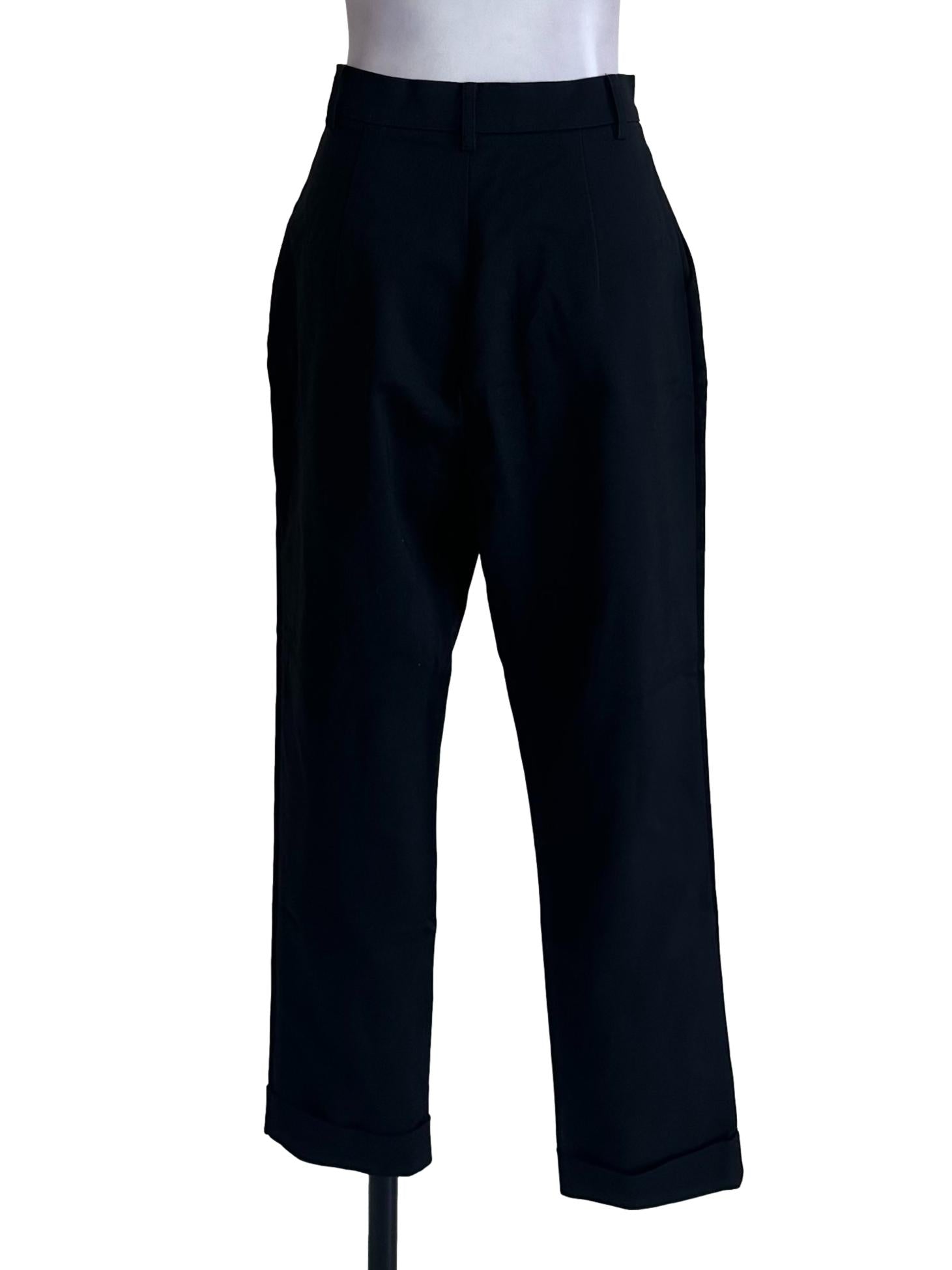 Black Bermuda Pants