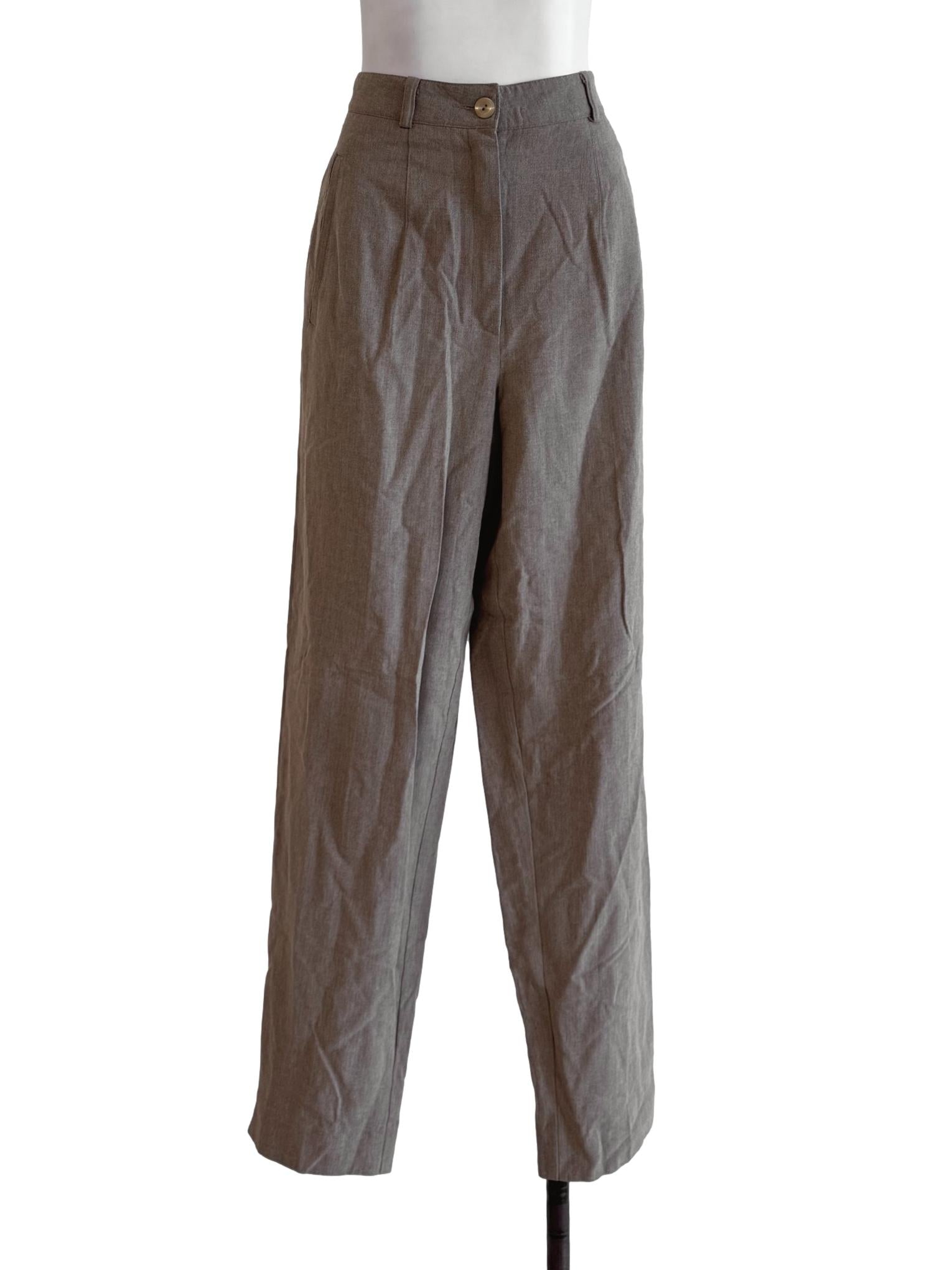 Peanut Brown Casual Long Pant