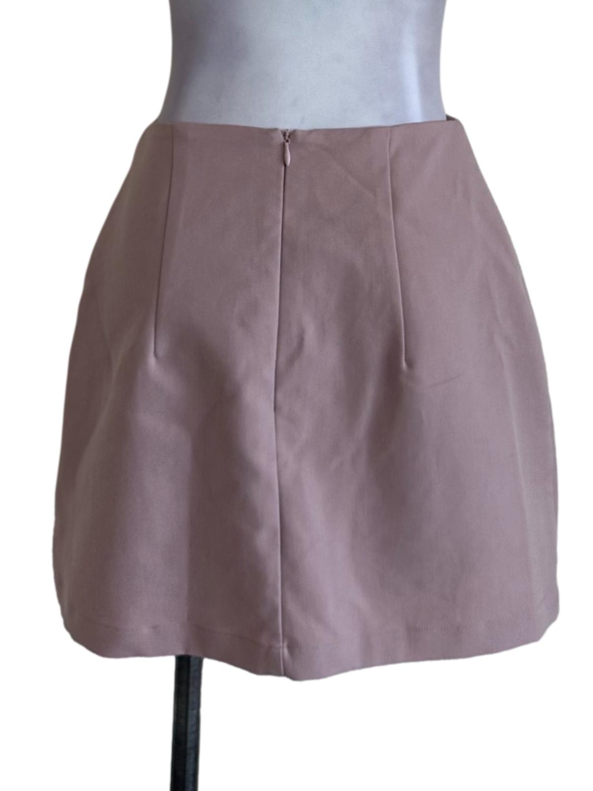 Dusty Pink Asymmetric Skorts
