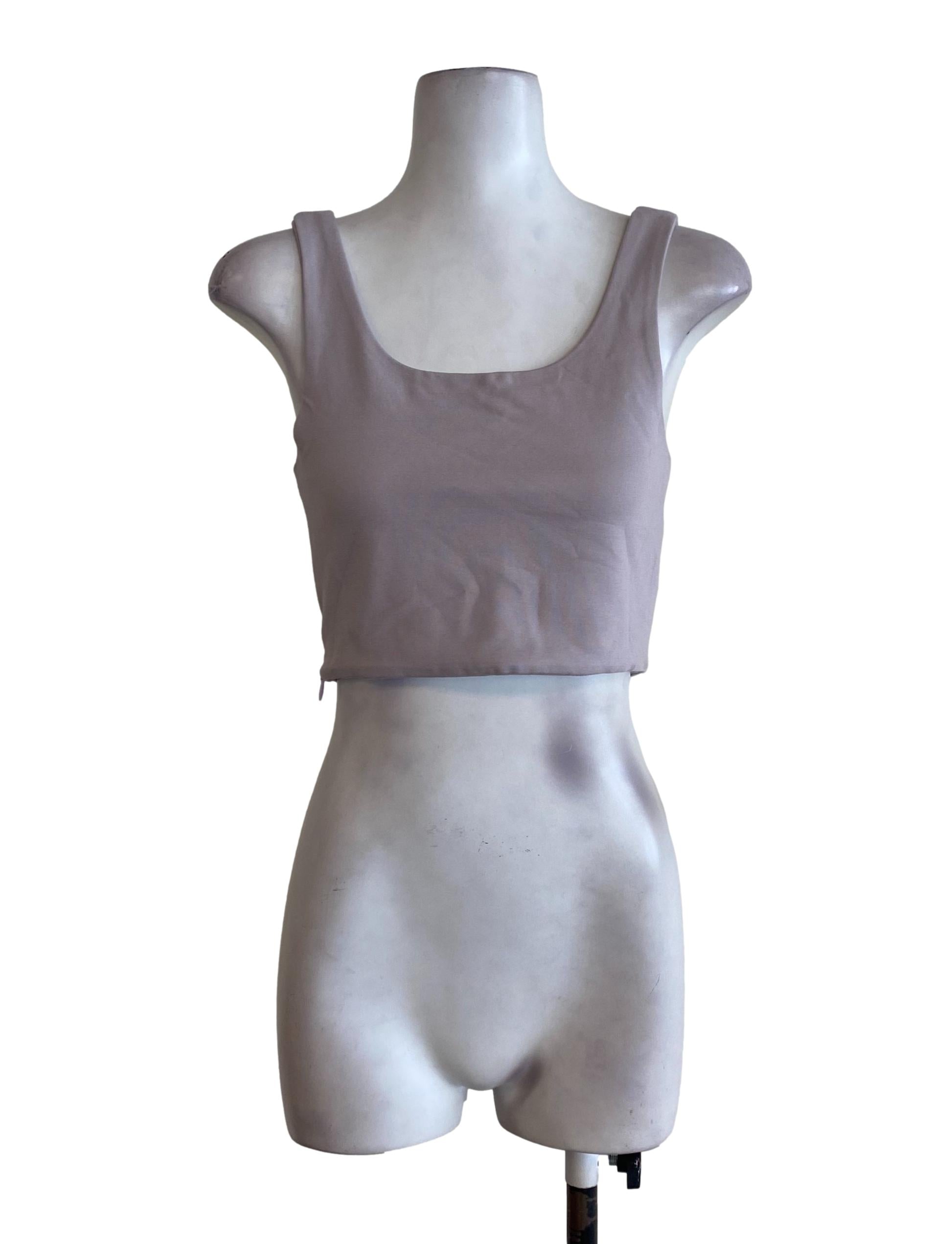 Purple Crop Top
