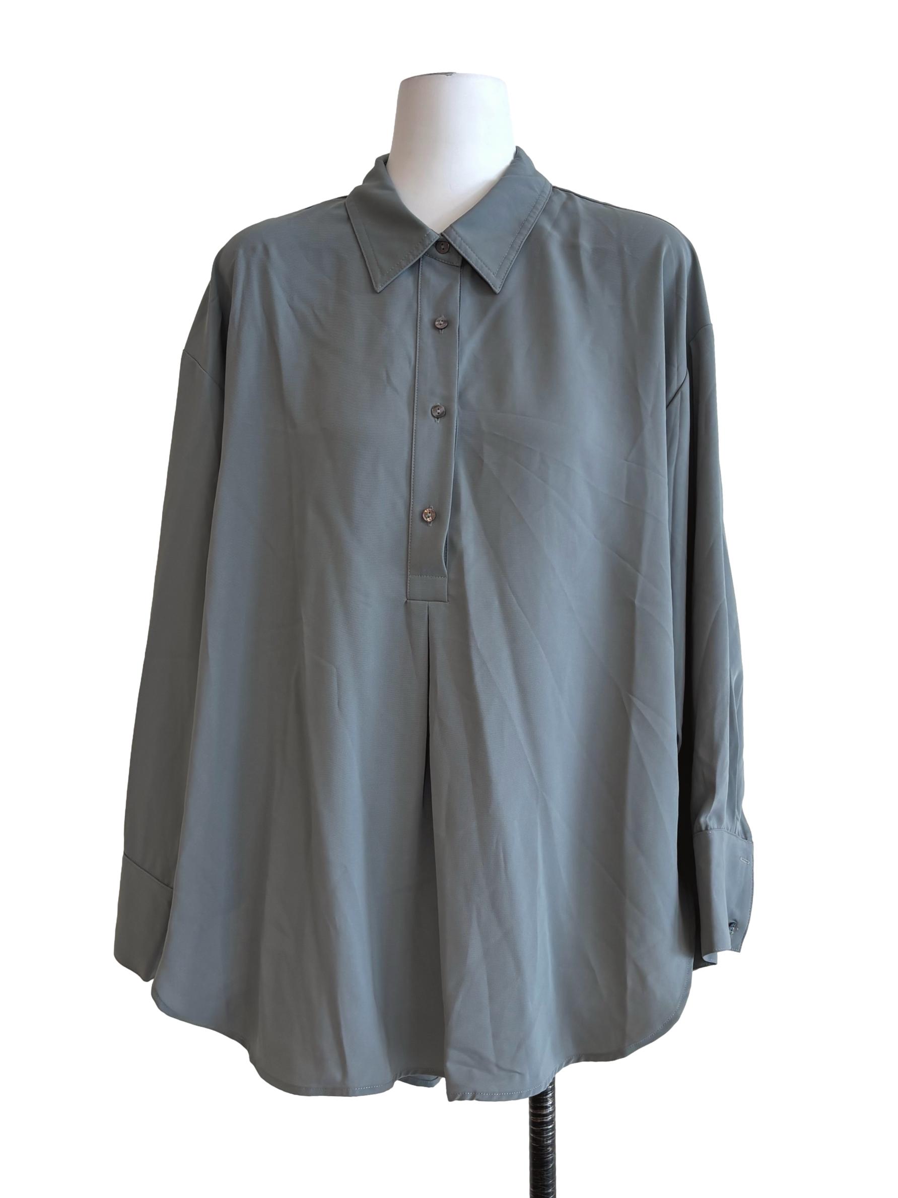 Stone Blue Tunic Top LB