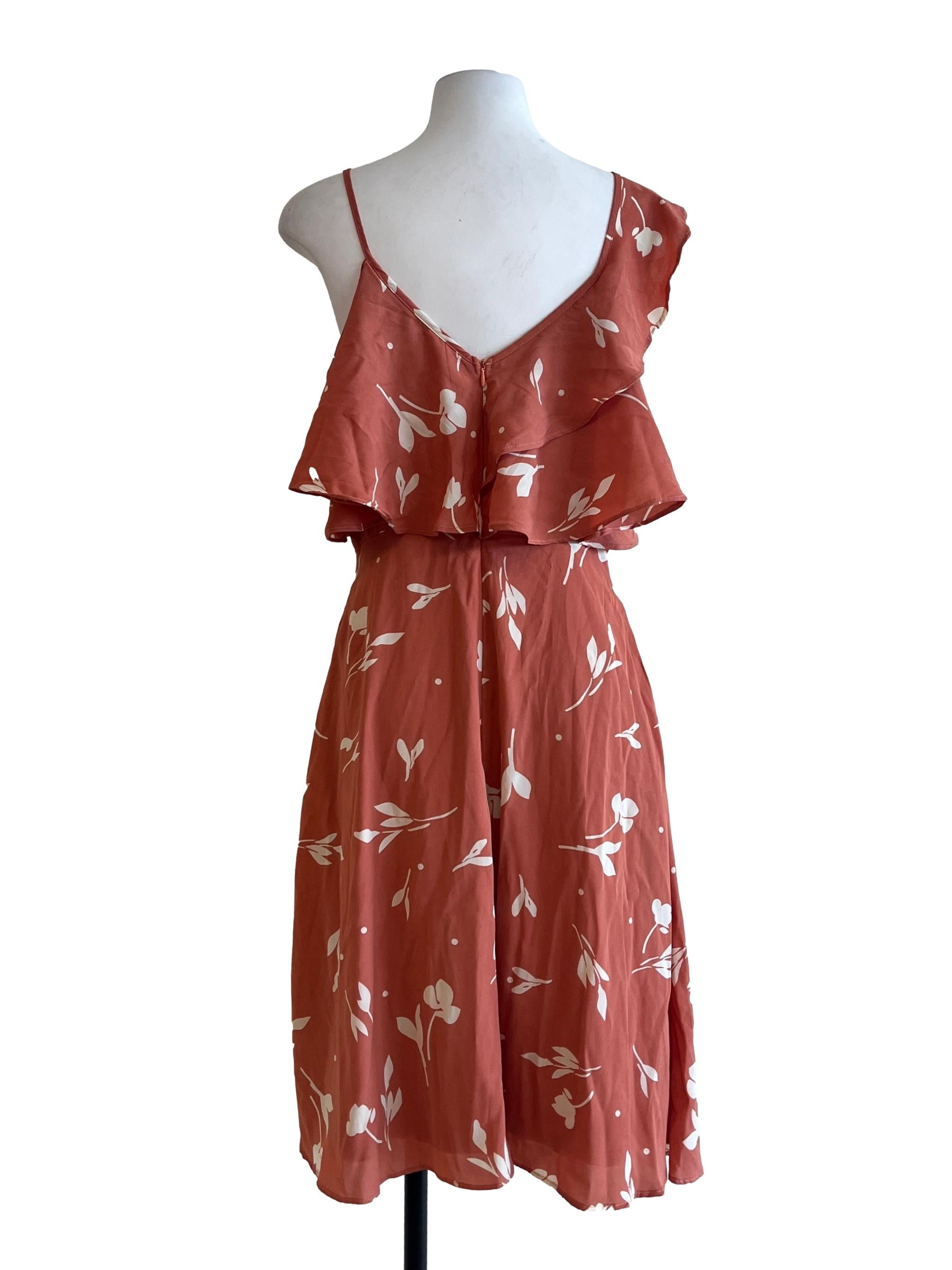 Strawberry Pink Asymmetric Sleeveless Dress