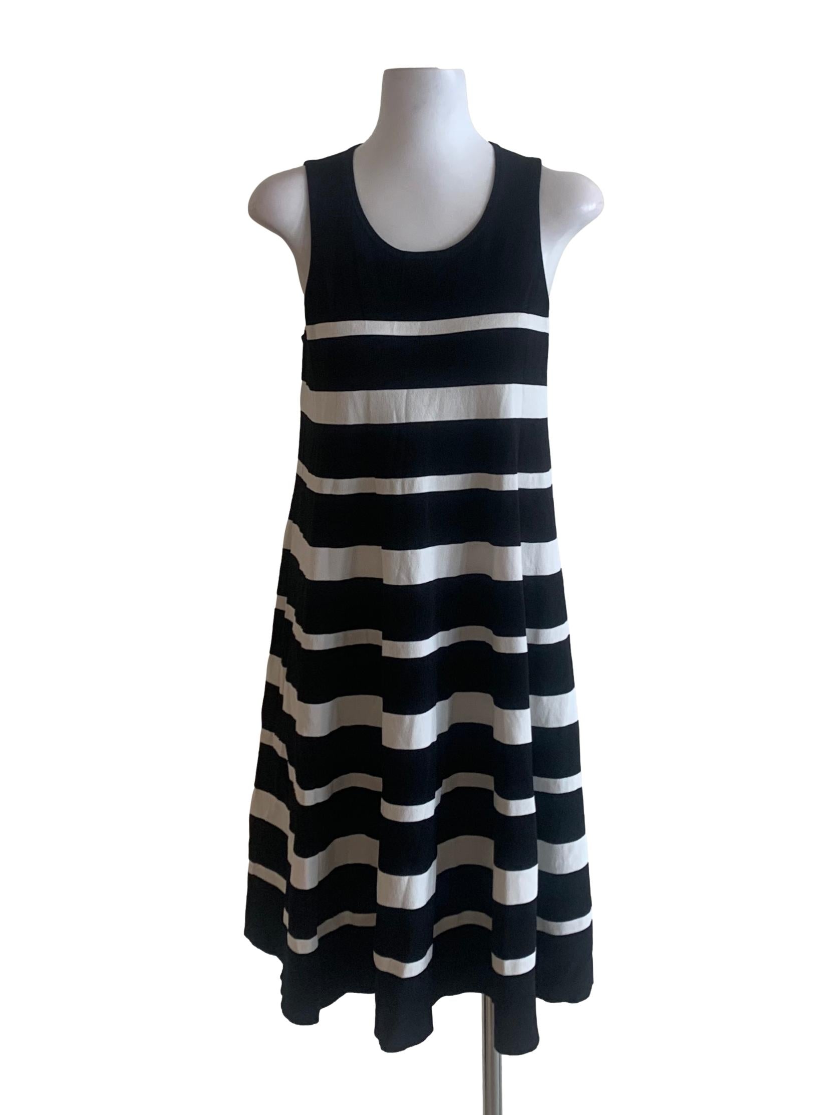 Black And White Stripe Dress