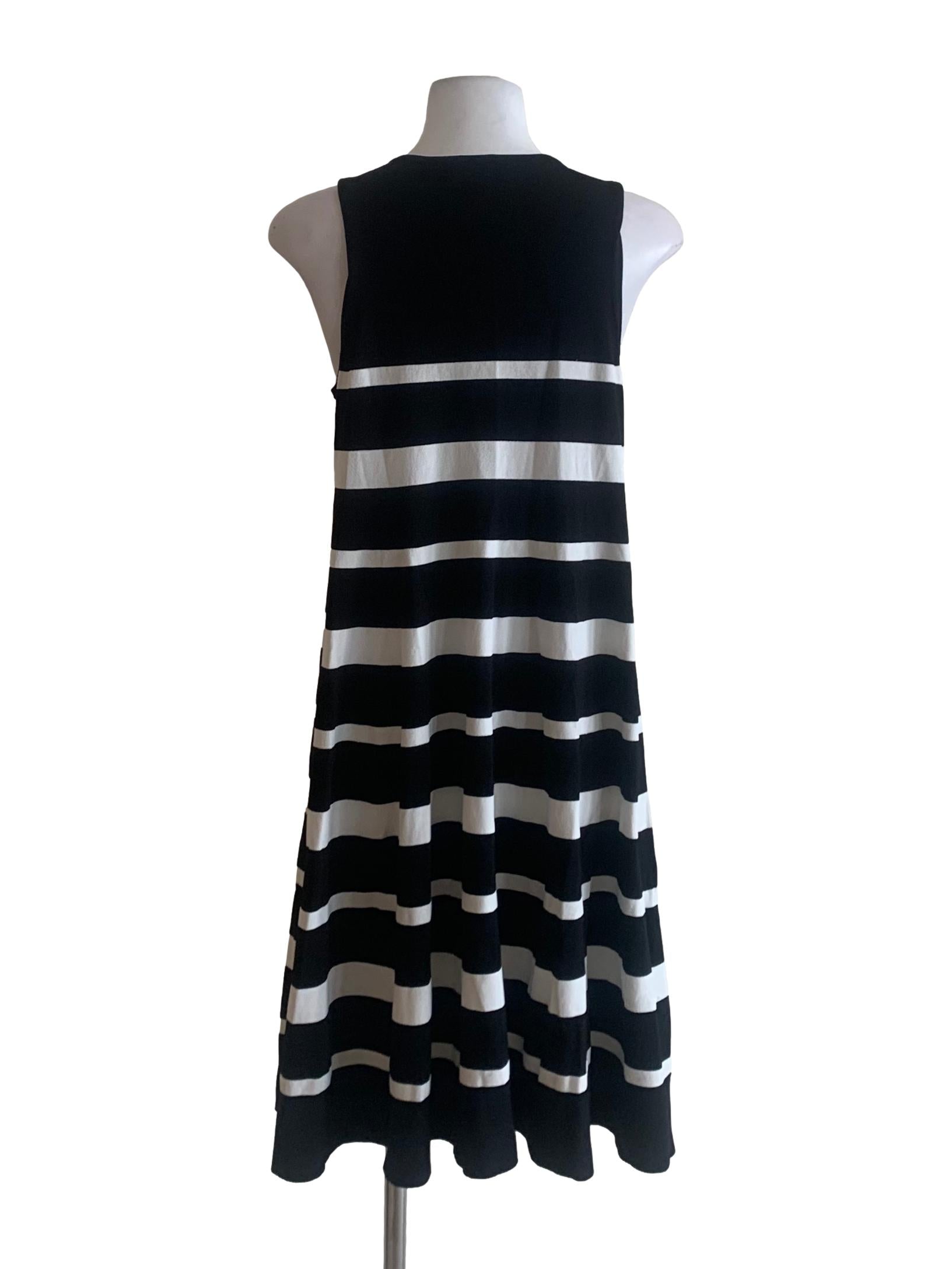Black And White Stripe Dress