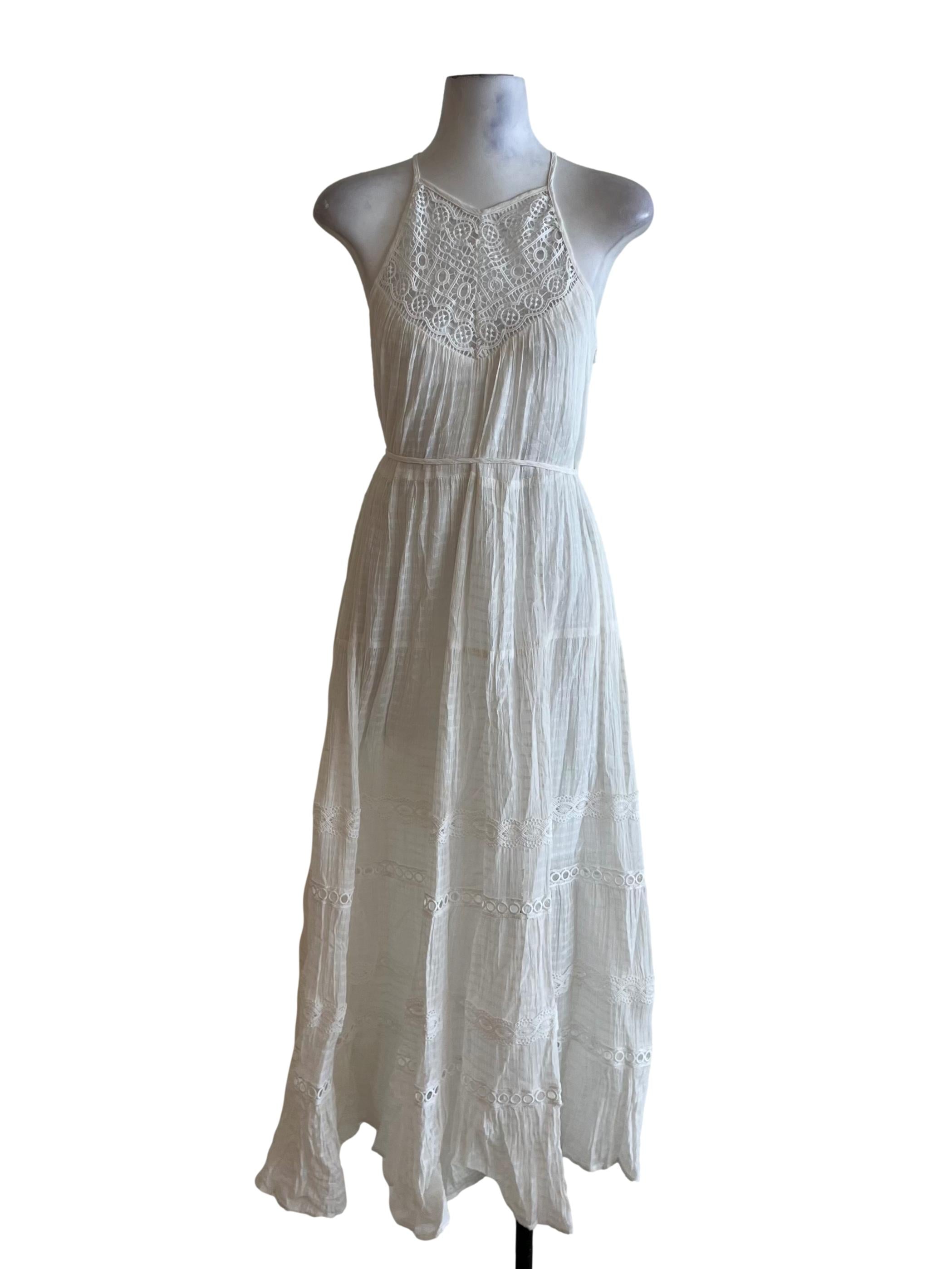 White Lace Shift Dress