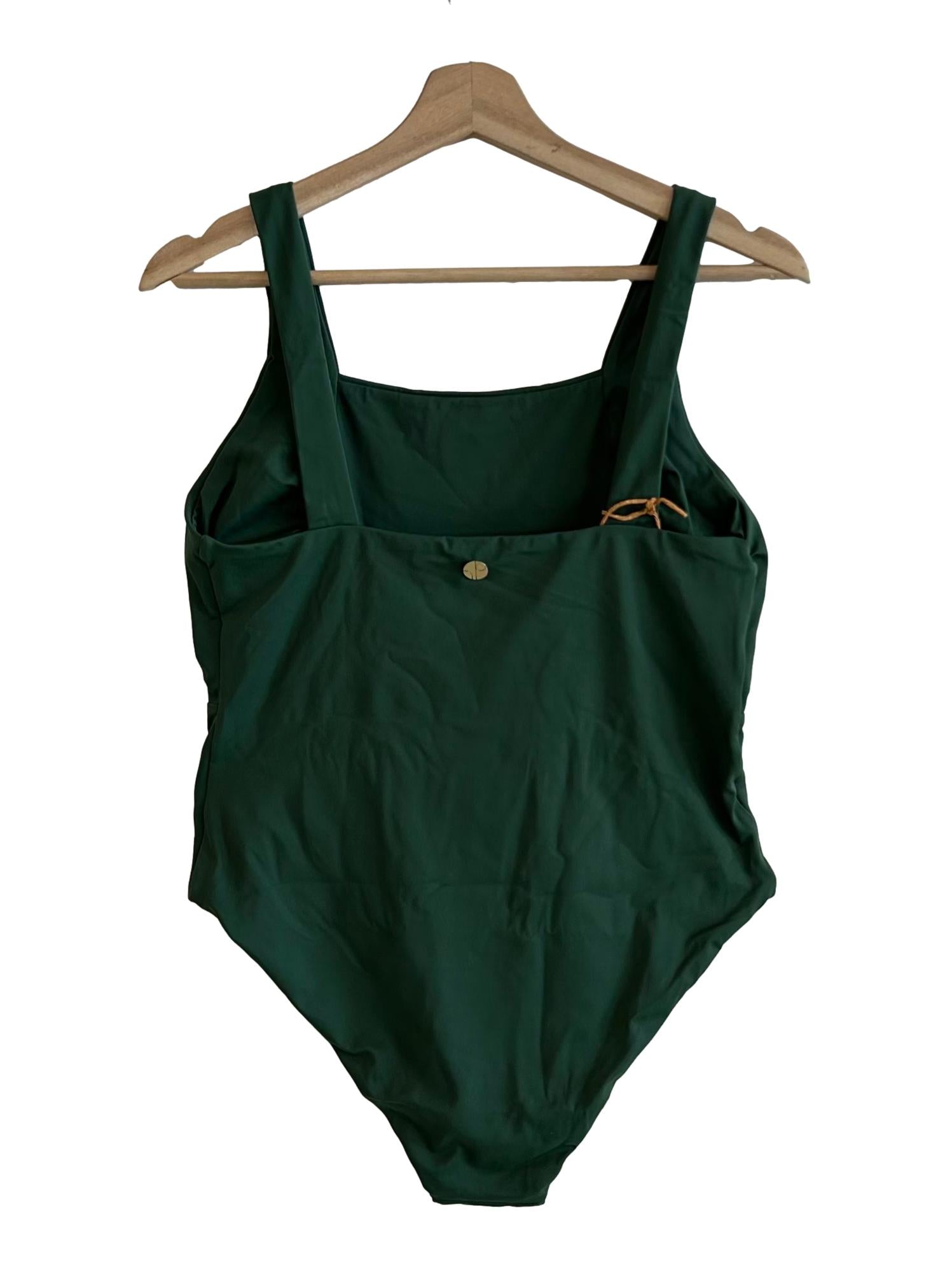 Saint Tropez Swimsuit - Seaweed Green CSN