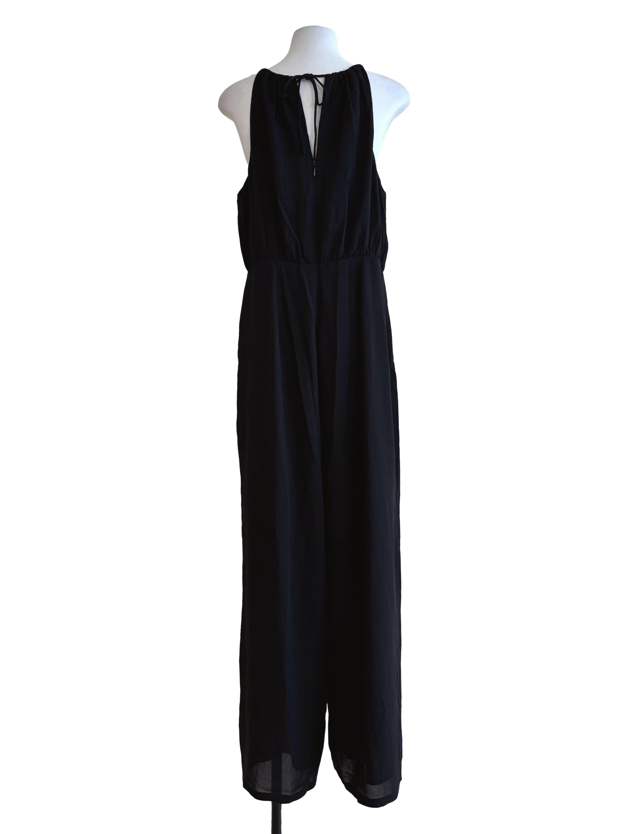 Slate Black Halter Jumpsuit LB
