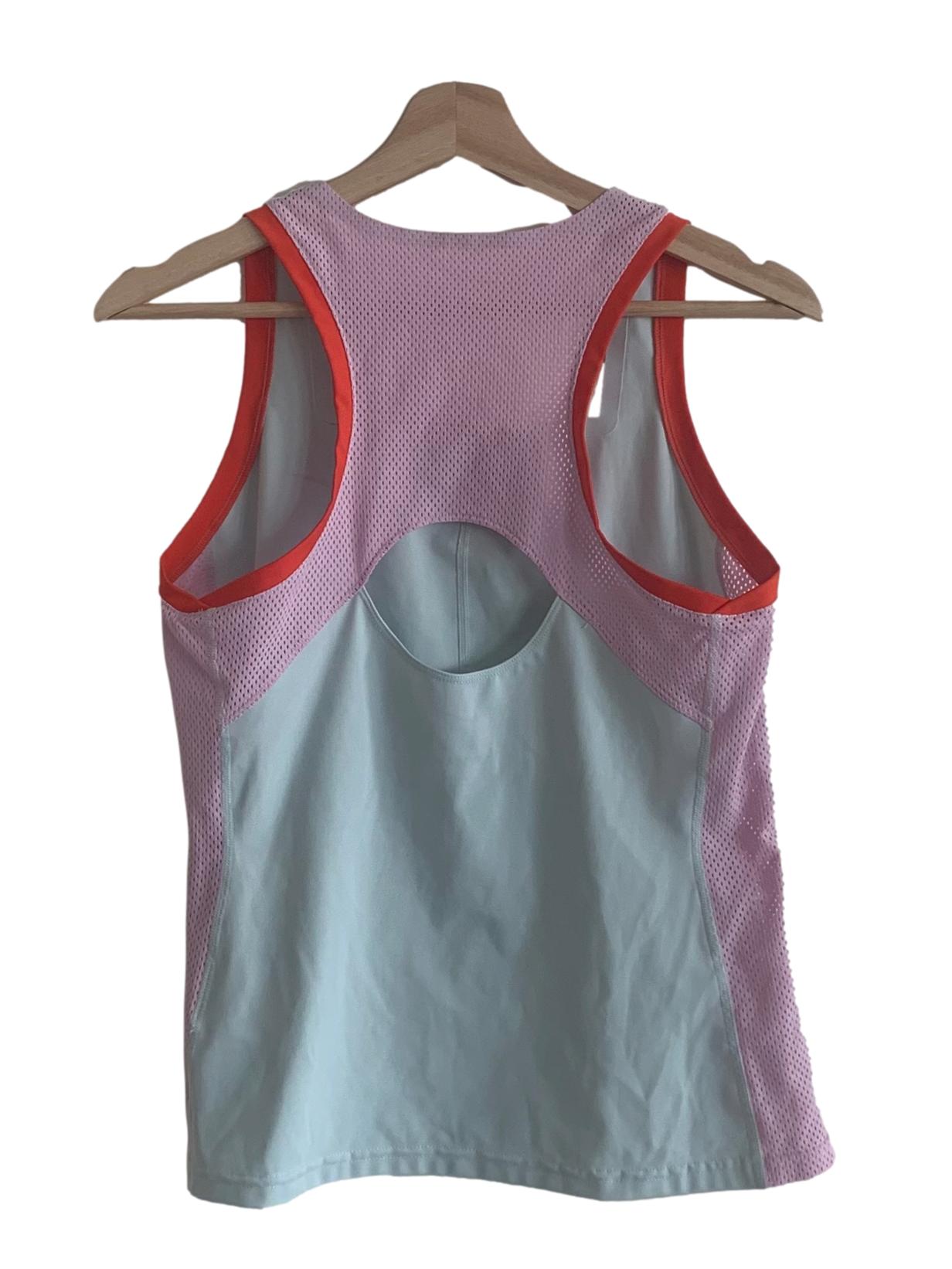 Light Blue And Purple Multi Colour Slim Fit Top