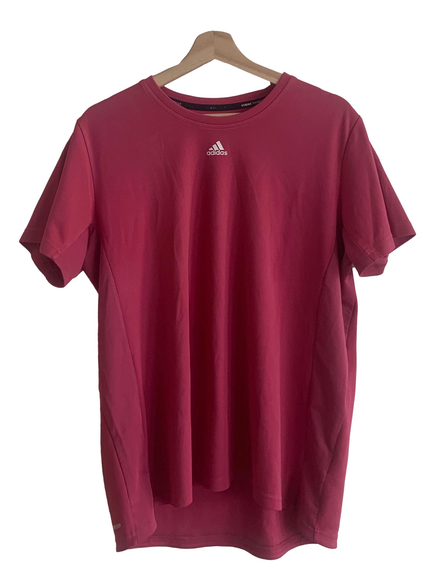 Berry Pink Round Neck Top