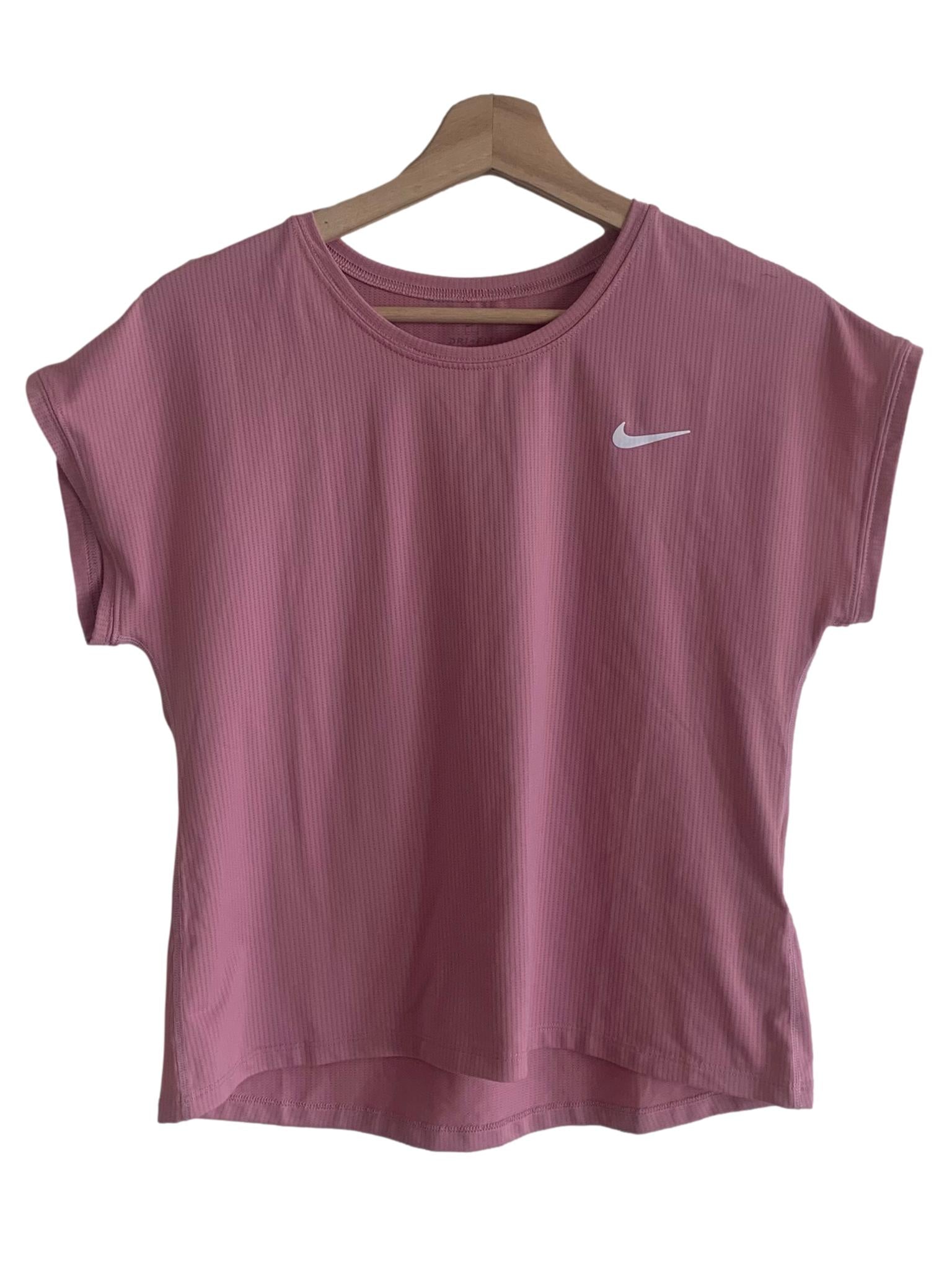 Mauve Taupe Logo Crop Top