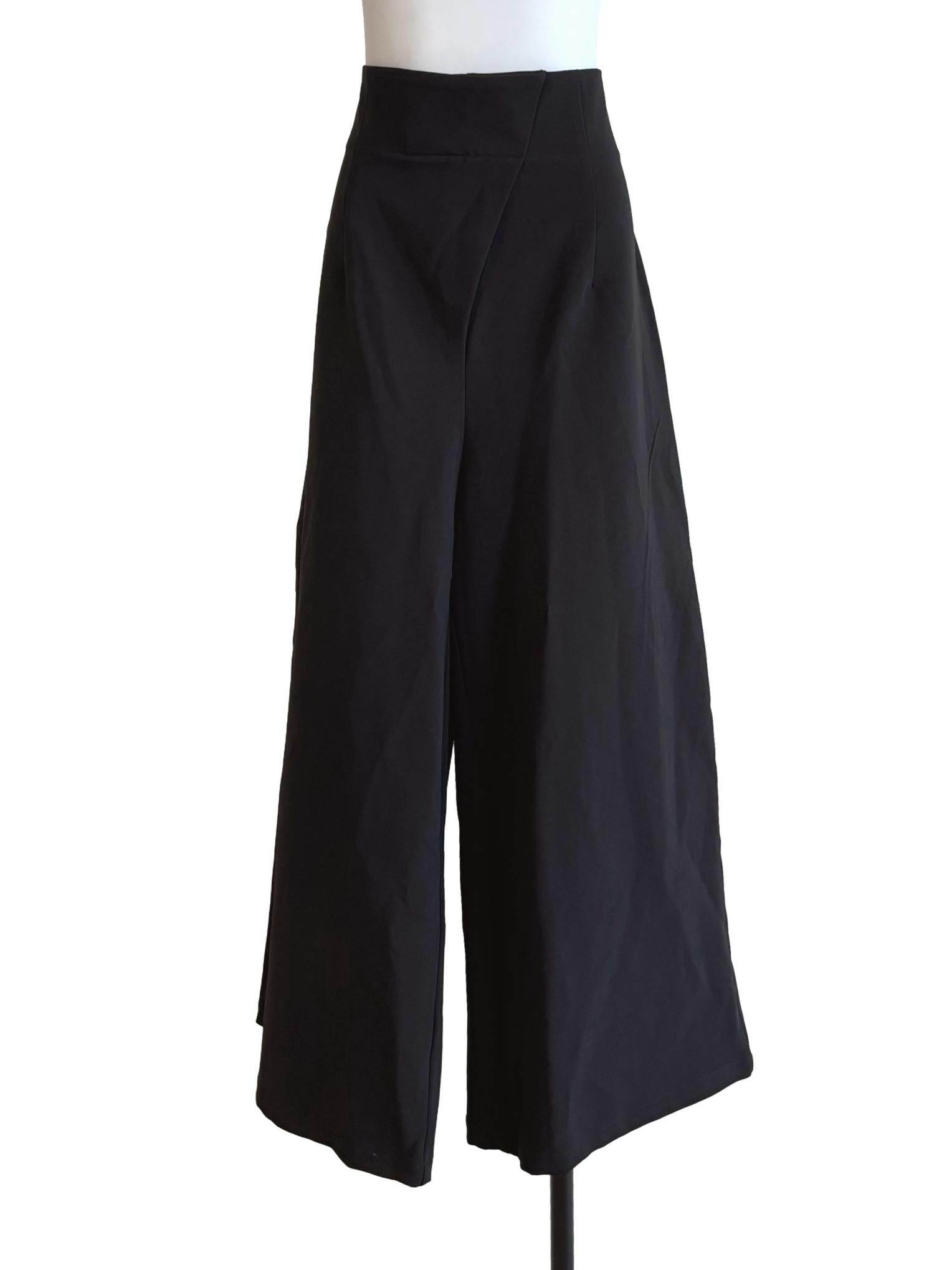 Onyx Black Wide Pants LB