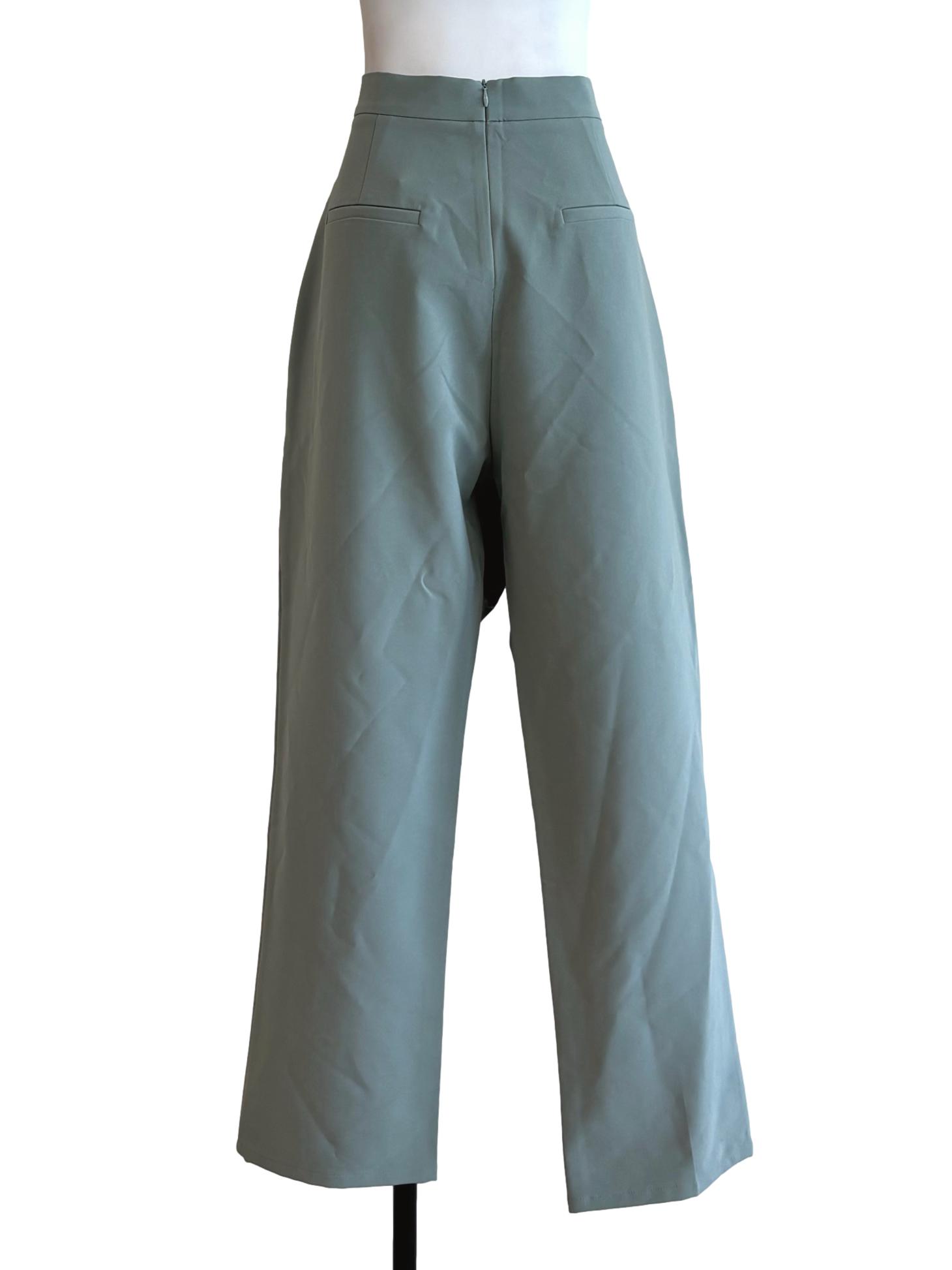 Seafoam Green Straight Pants LB