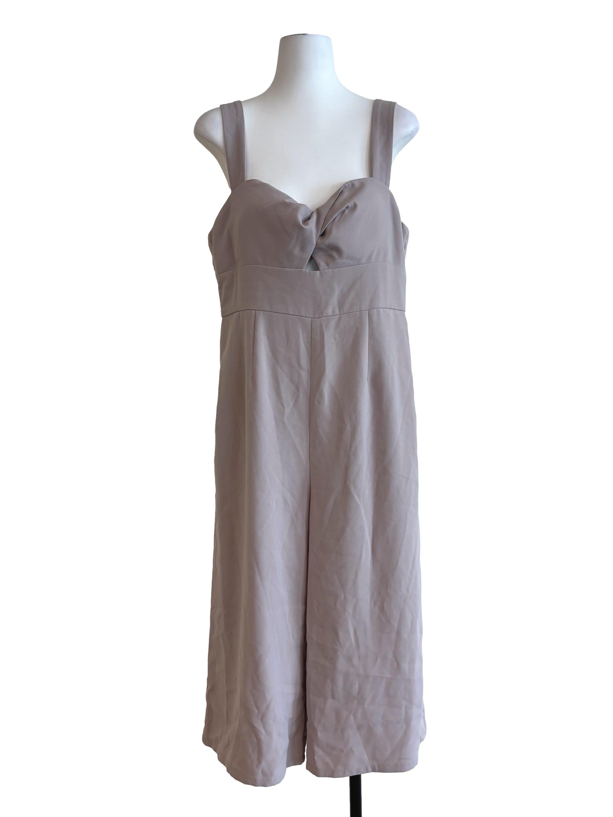 Coin Grey Sweetheart Jumpsuit LB