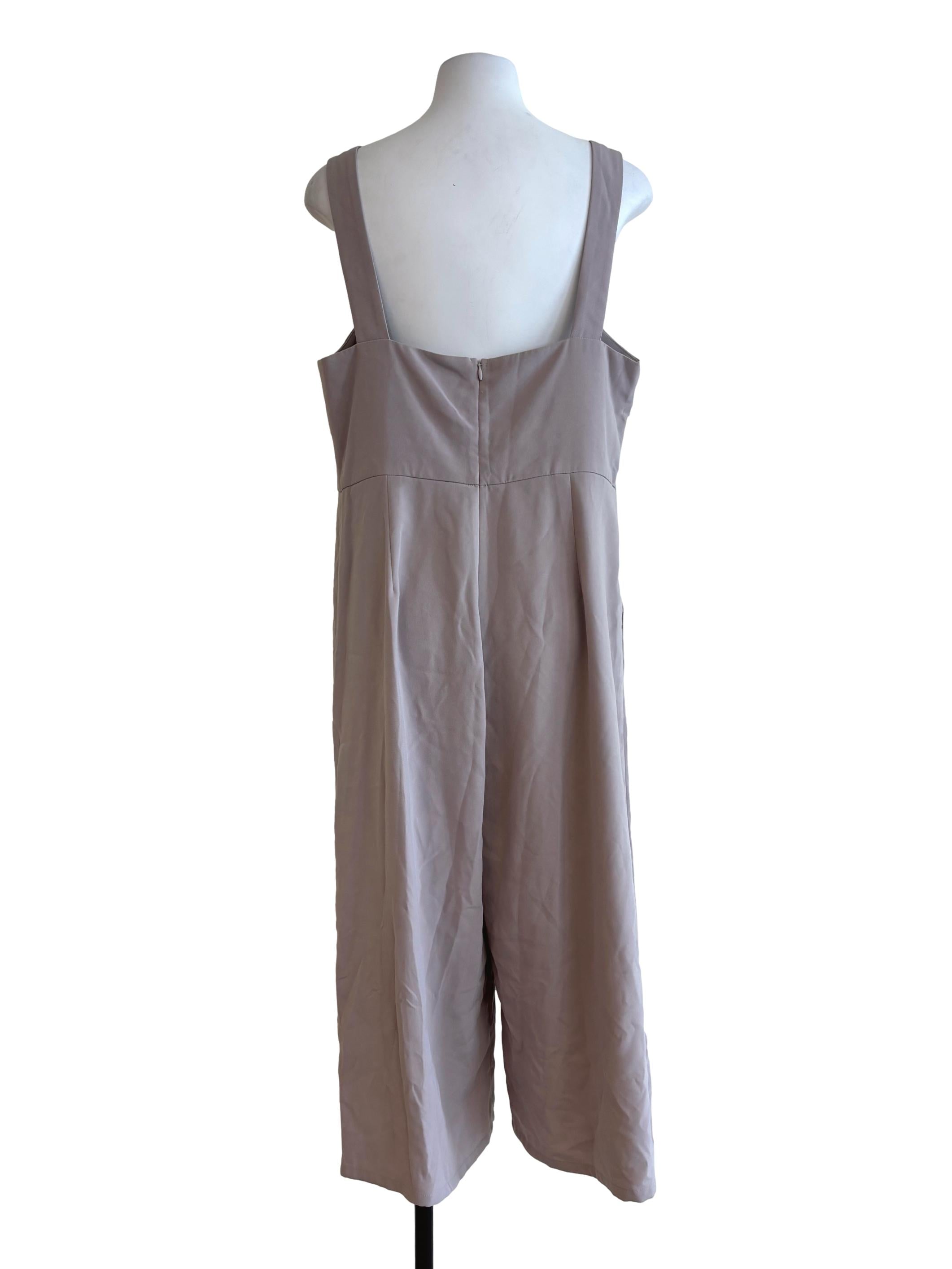 Coin Grey Sweetheart Jumpsuit LB