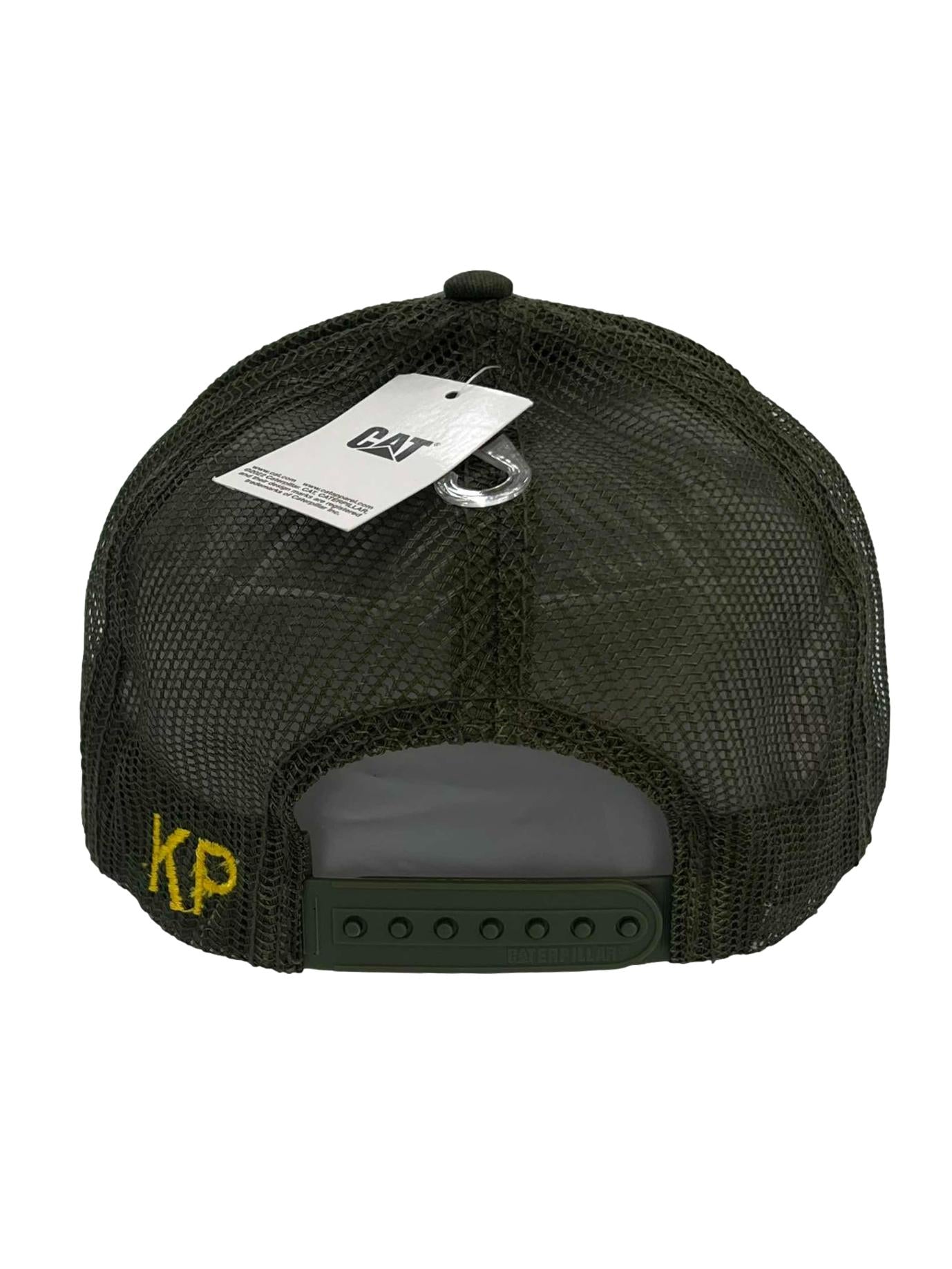 Green Army Print Foundation 6 Panel Hat