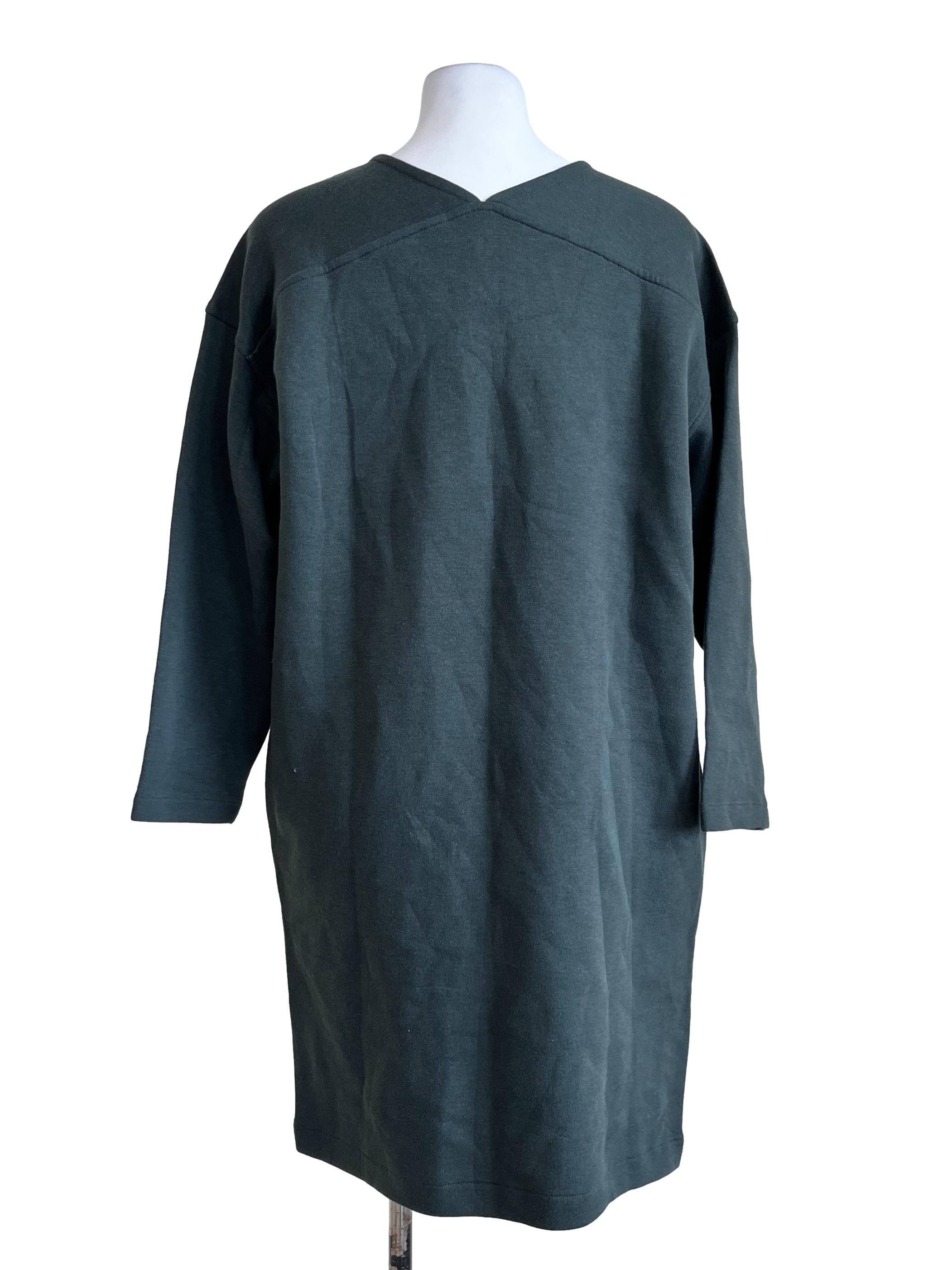 Green Long Sleeves Dress