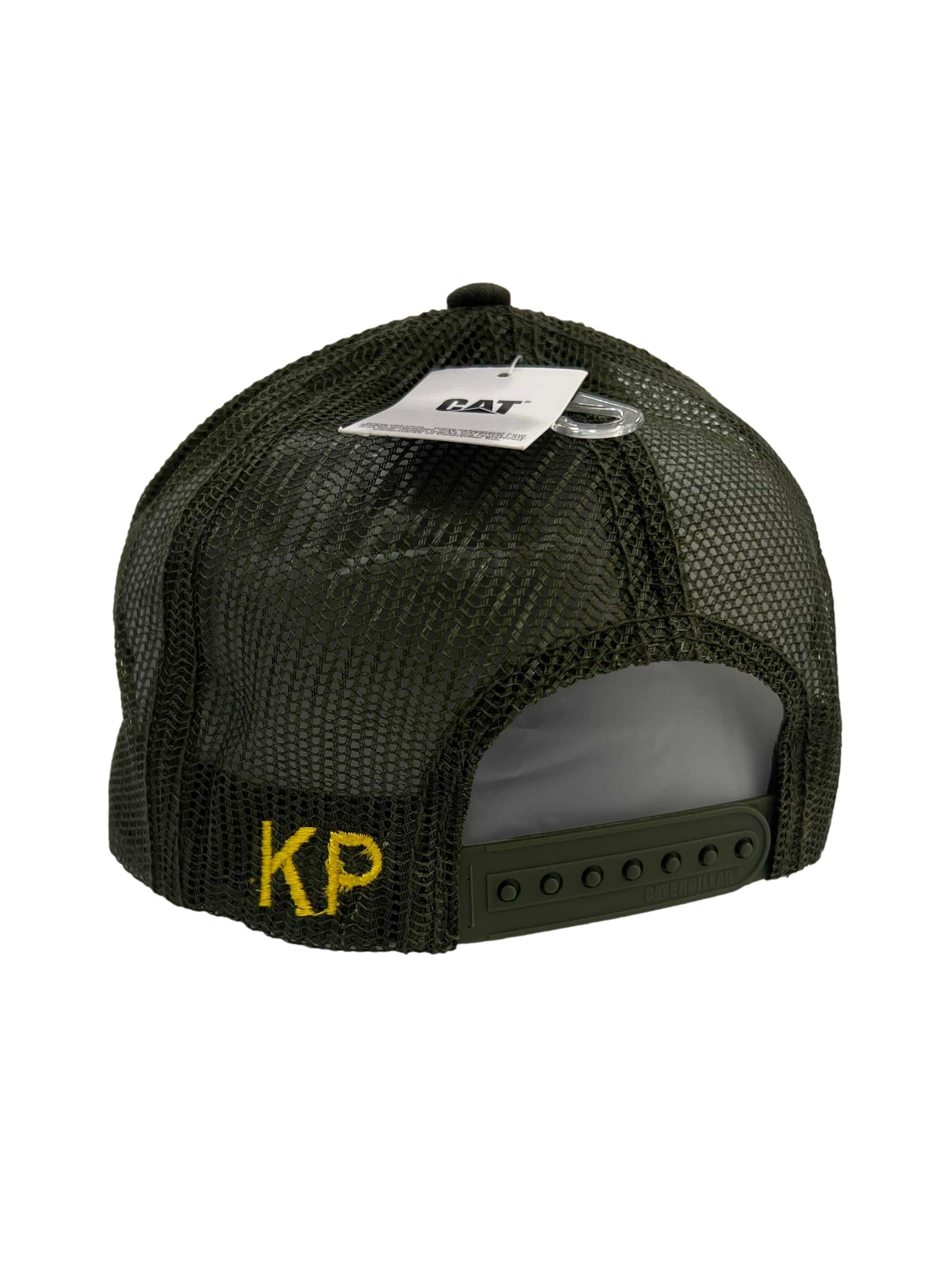 Green Army Print Foundation 6 Panel Hat