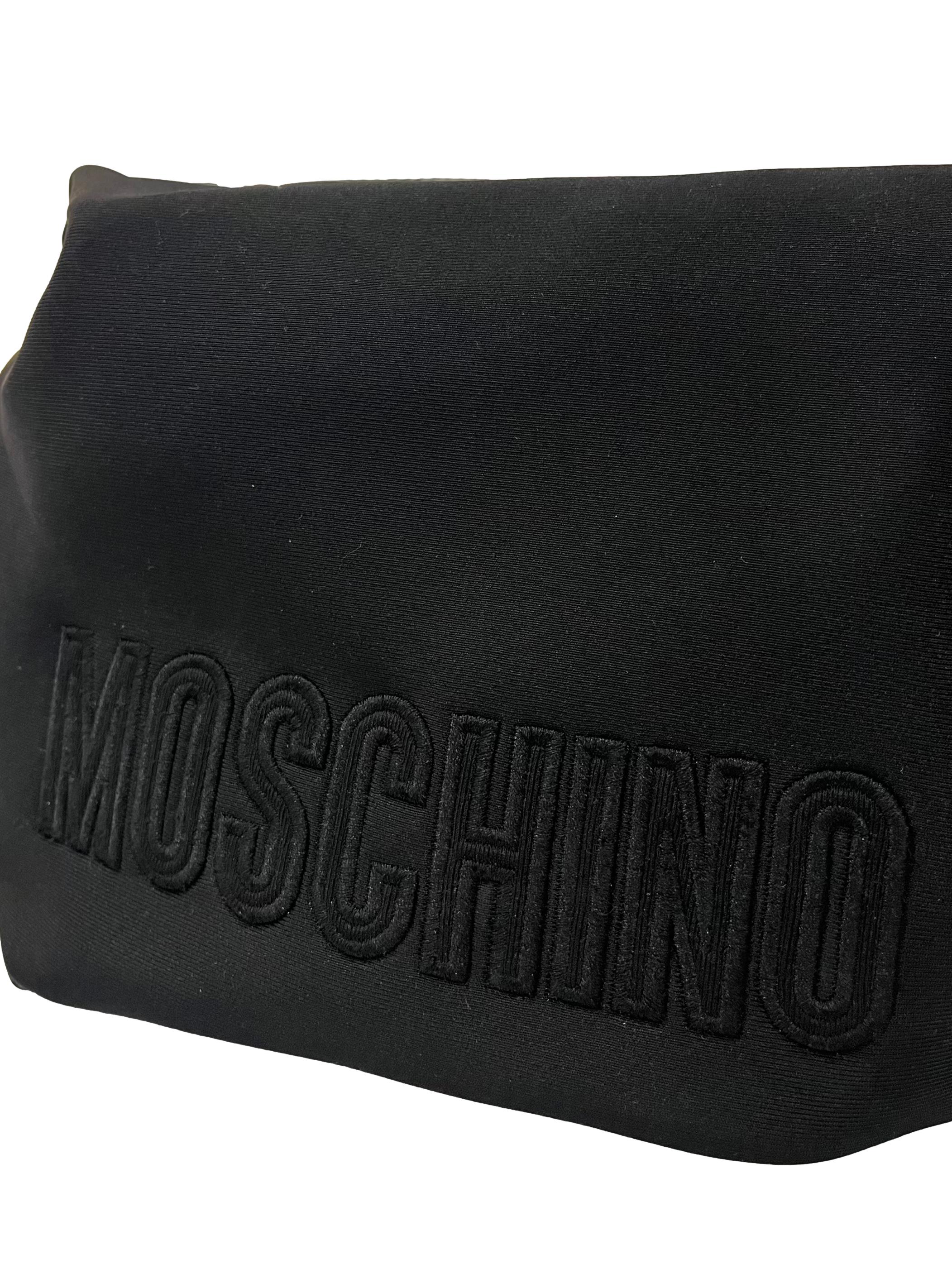 Black Crossbody Bag With Gold Hardware