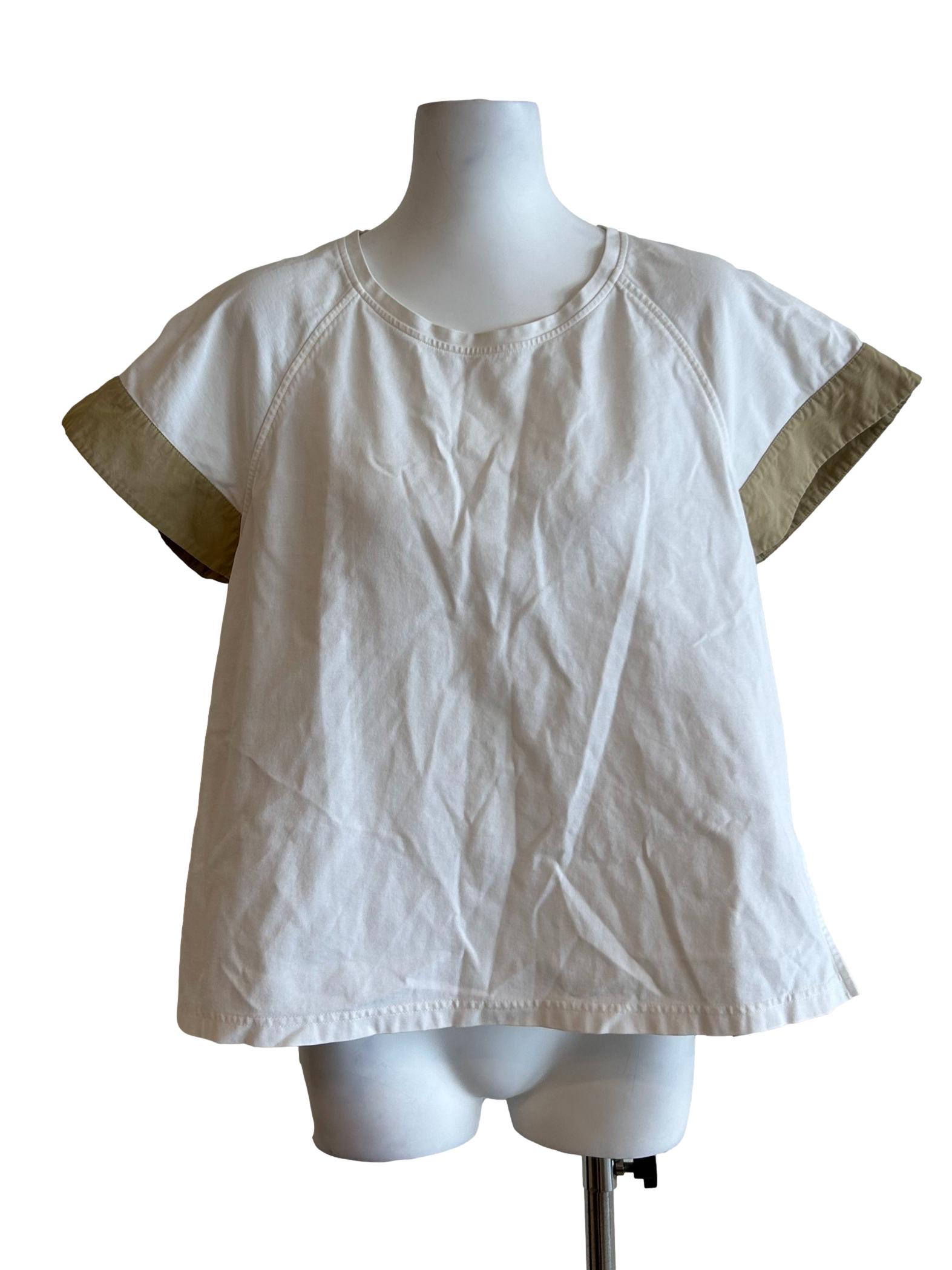 Back Rock Tee In White CSN