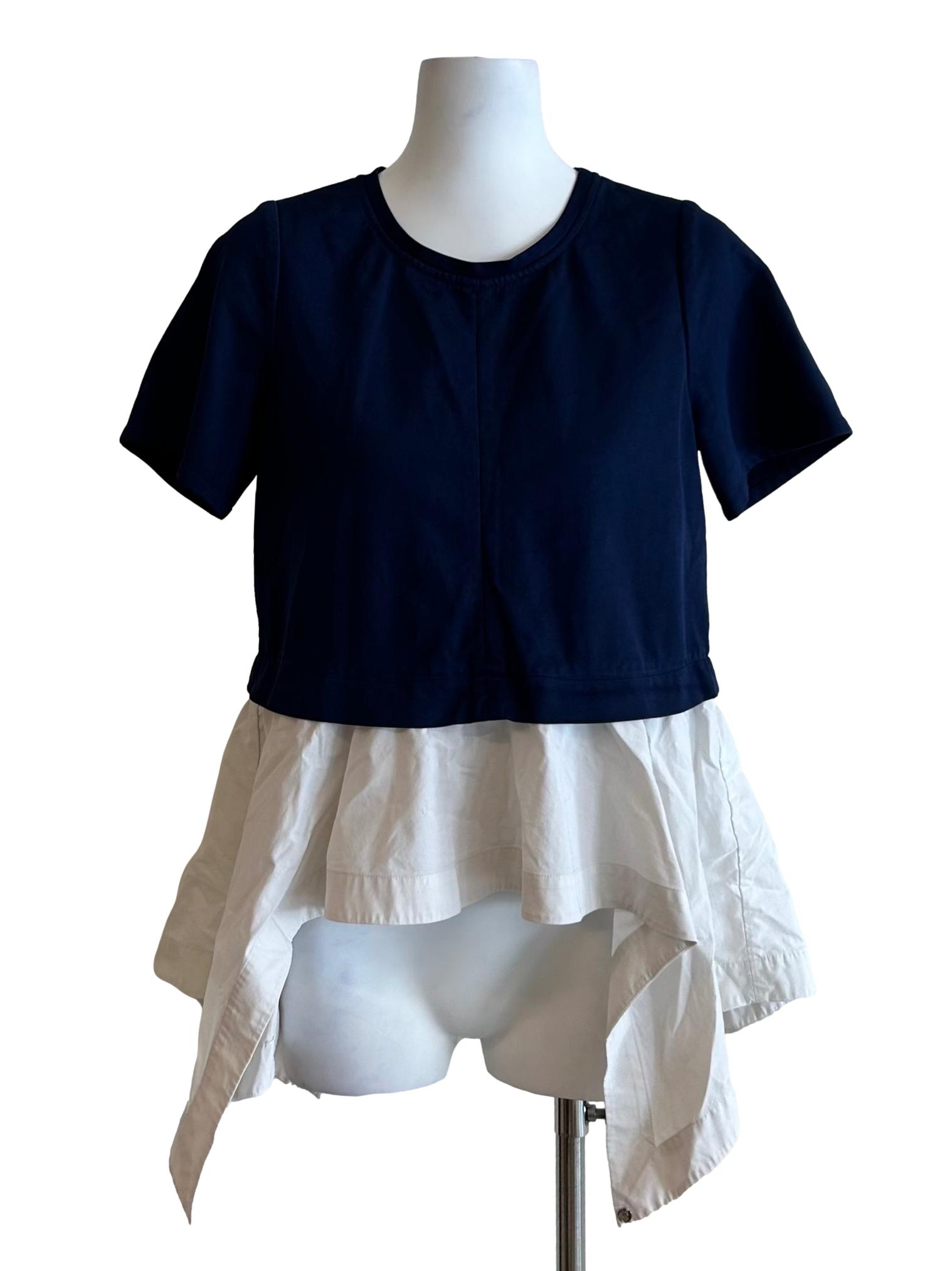 Blooming Tee In Navy CSN