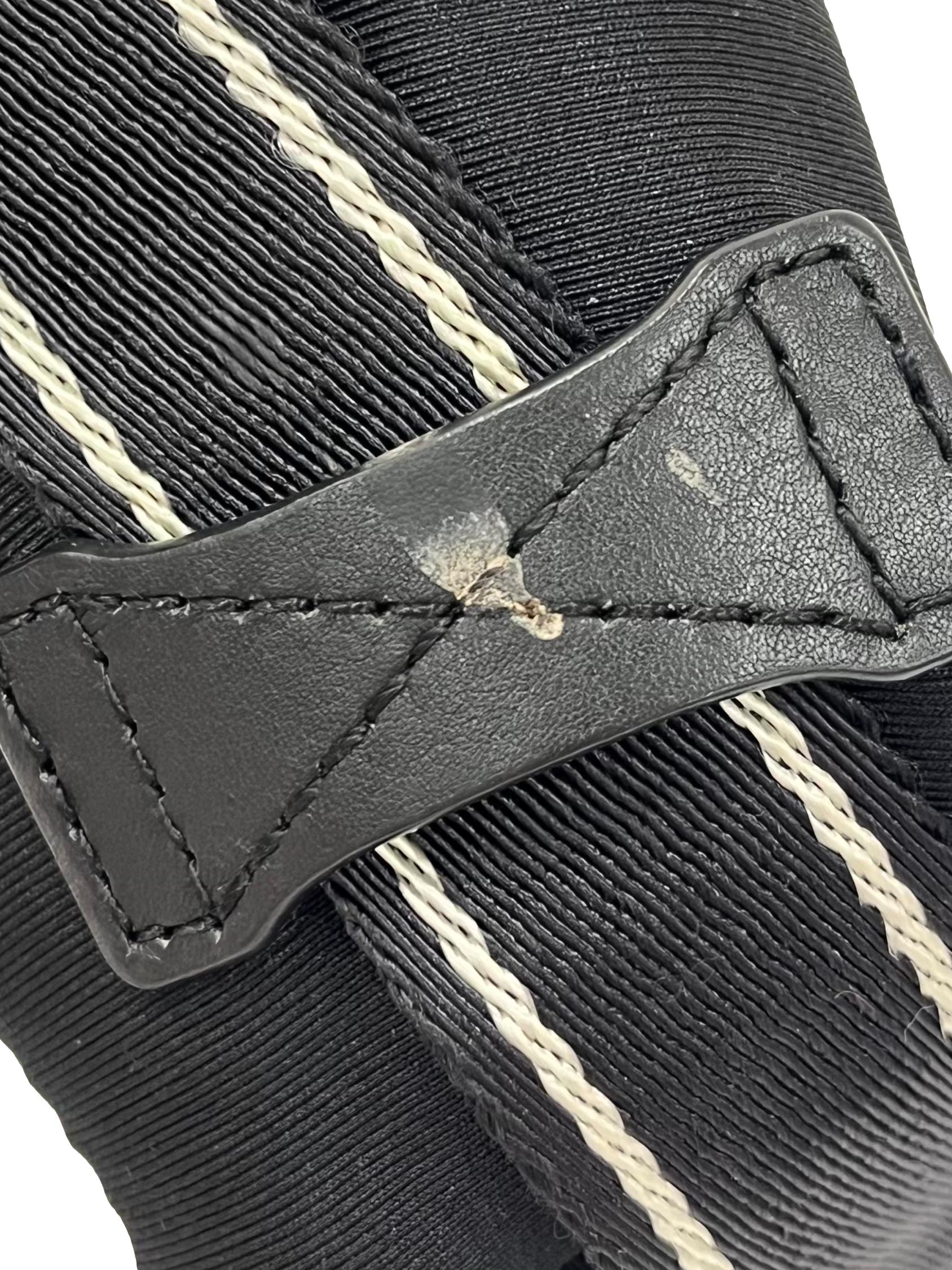 Black Crossbody Bag With Gold Hardware