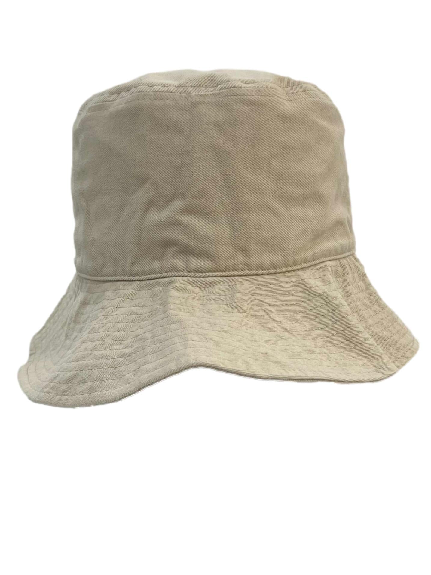 Beige Bucket Hat