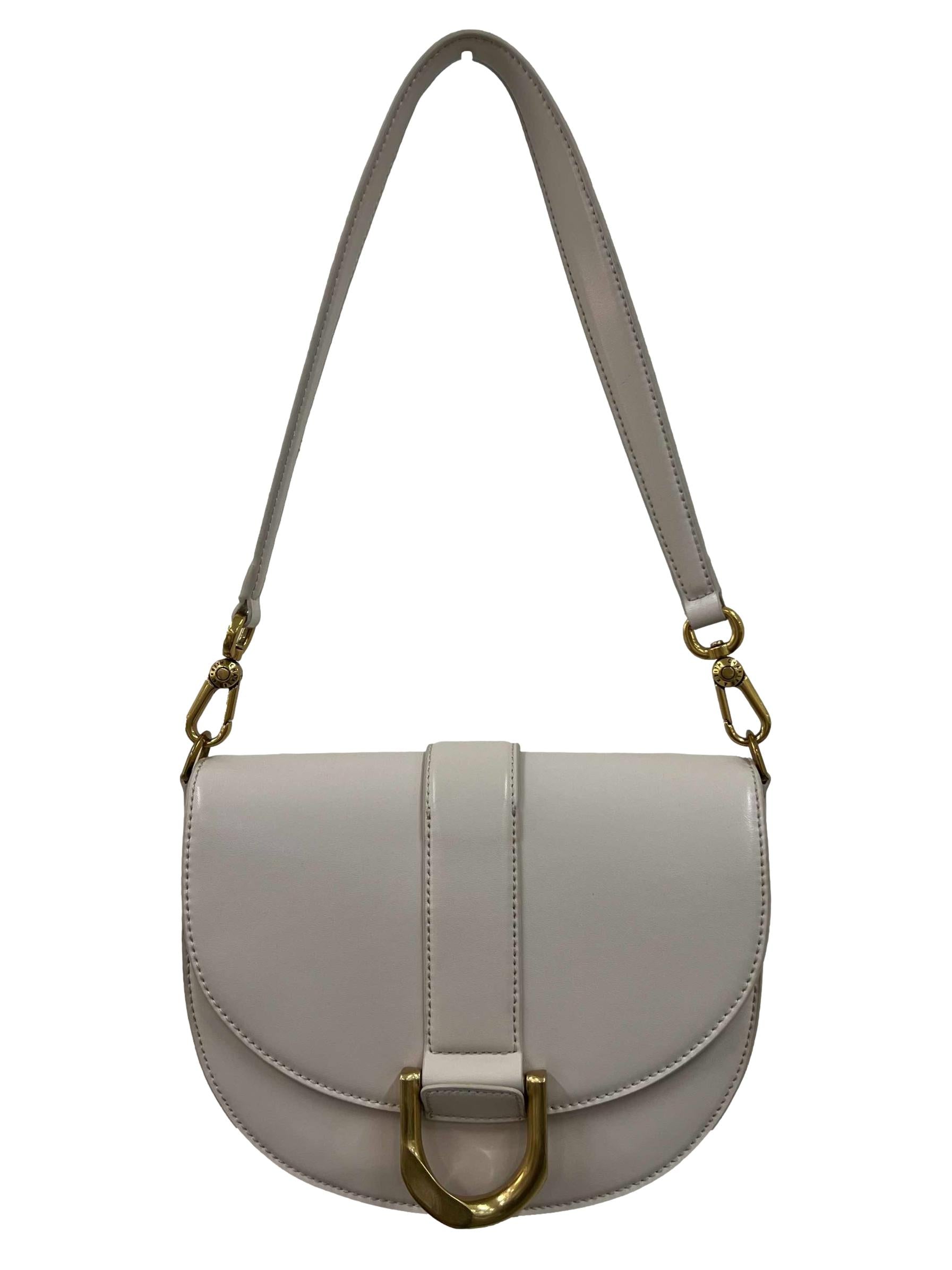 Cream Saddle Bag