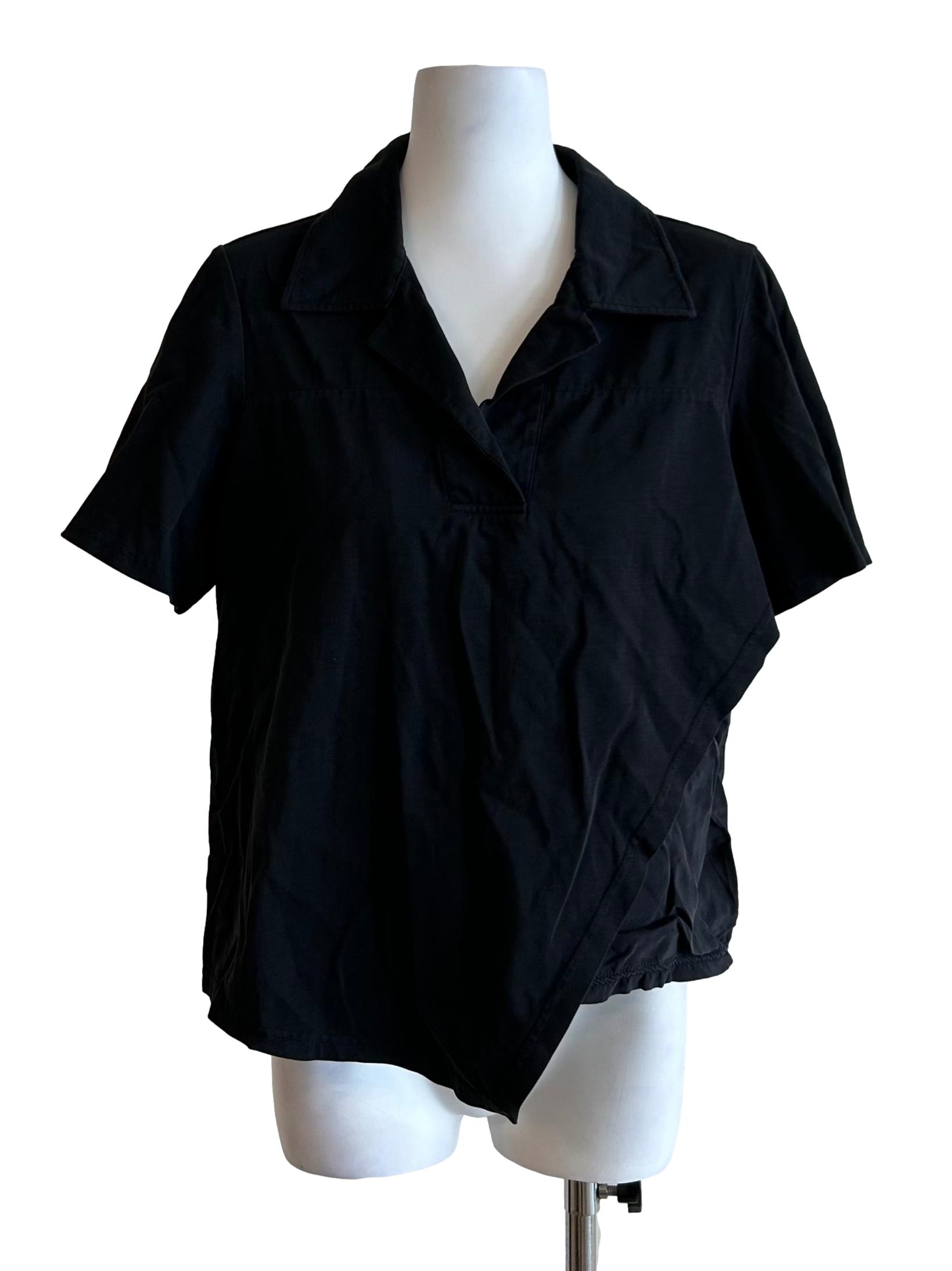 Layer Cuts Polo In Black CSN