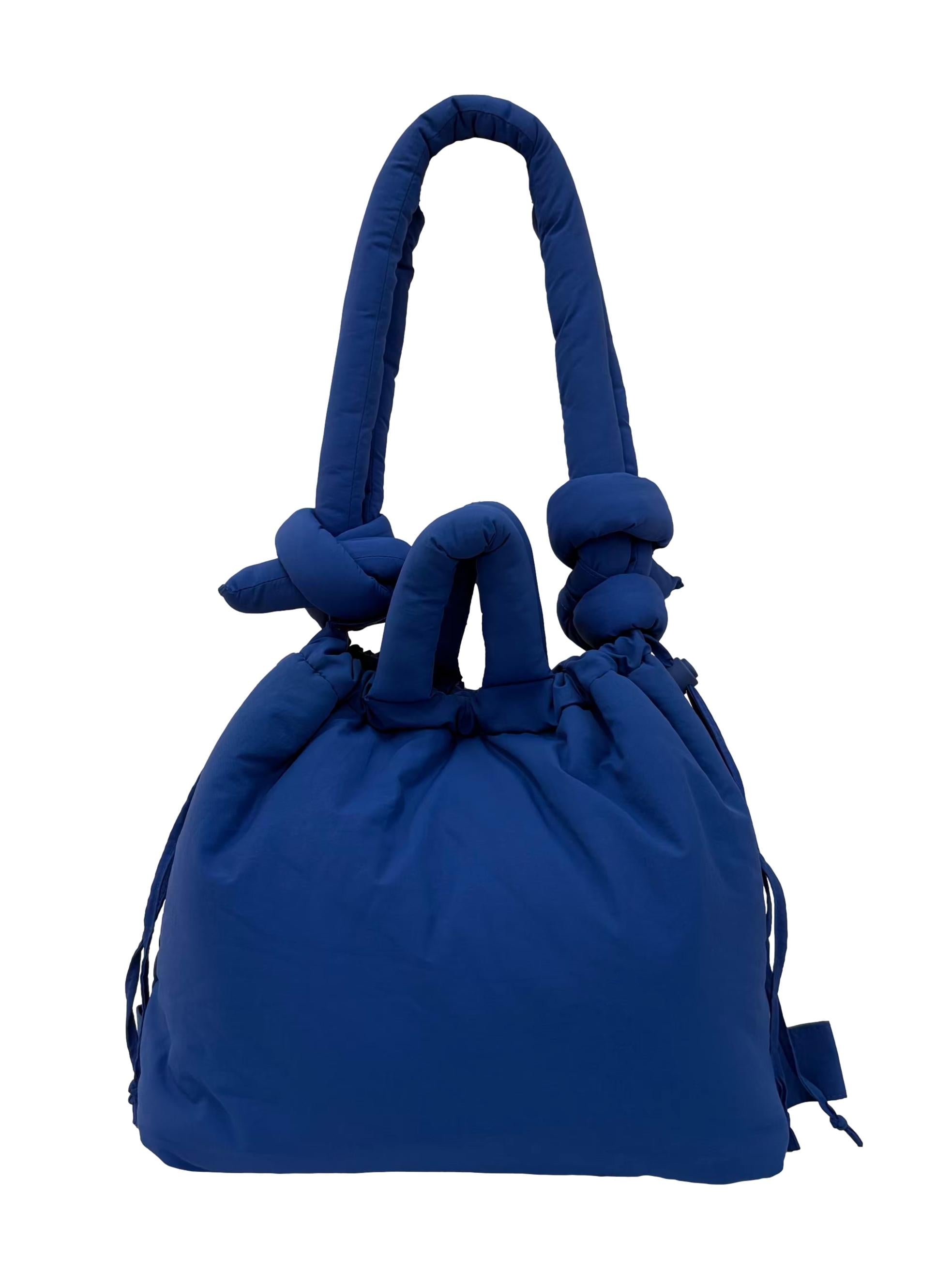 Blue Puffer Ona Soft Tote Bag