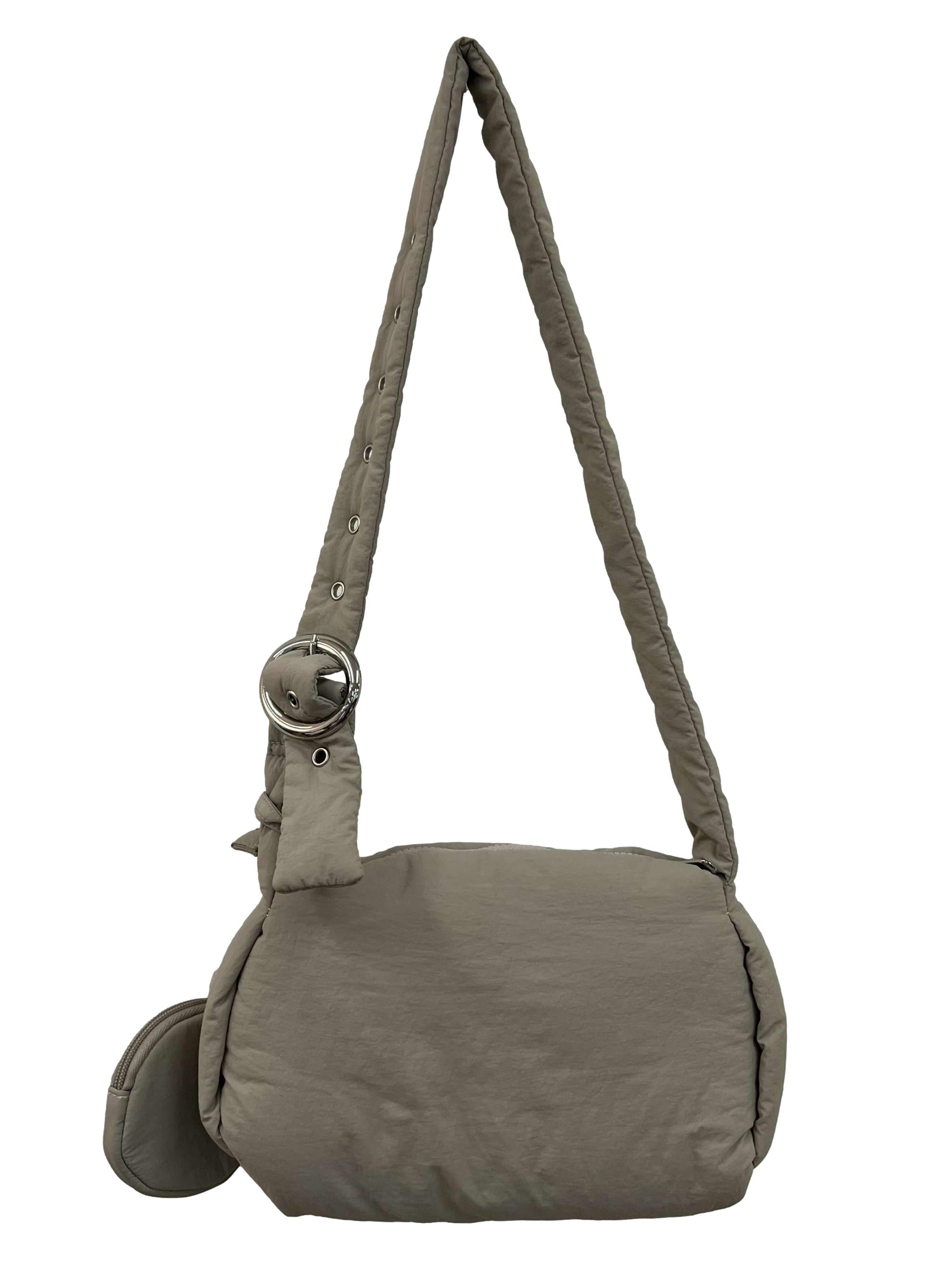 Beige Puffy Bag