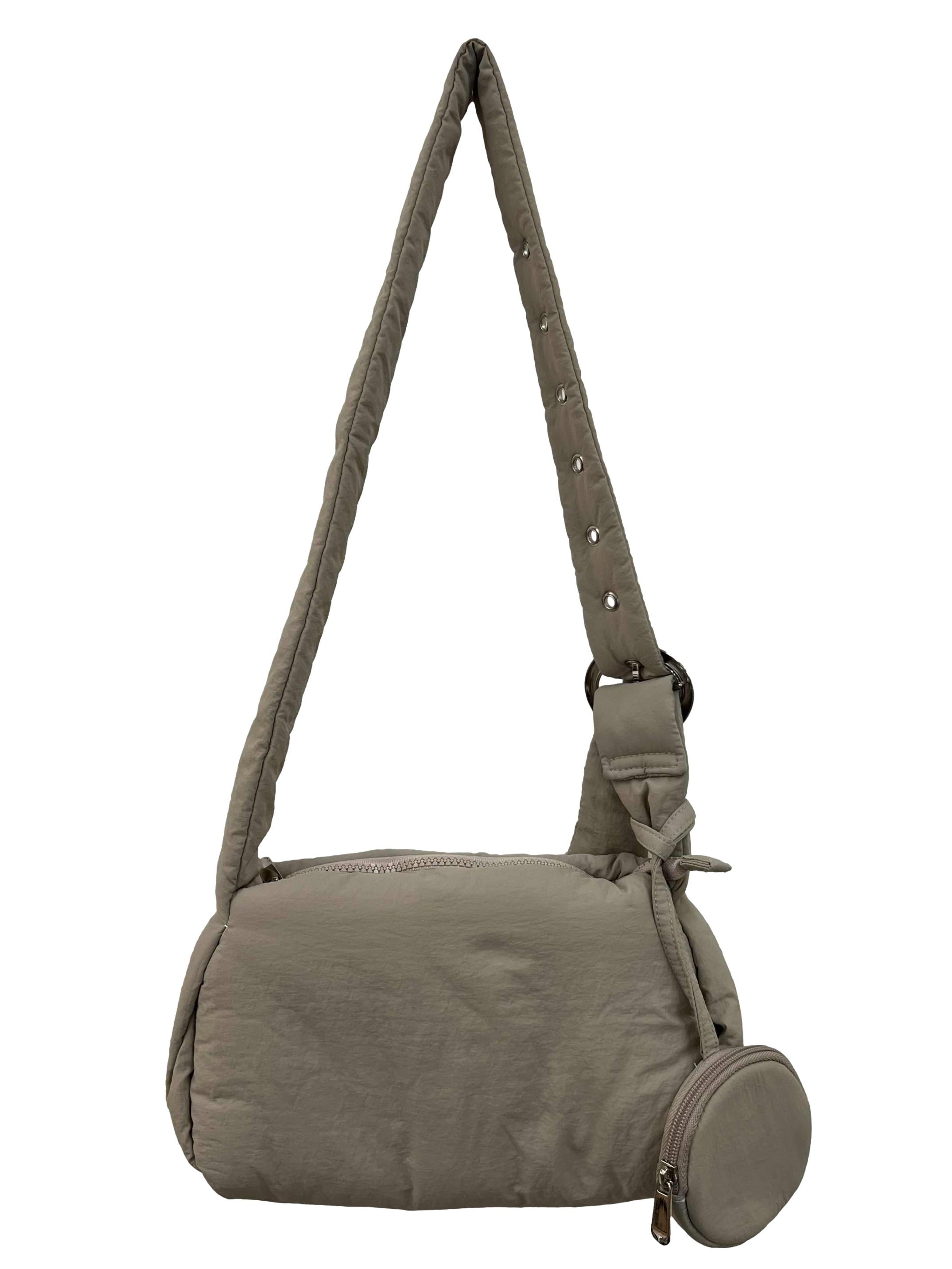 Beige Puffy Bag