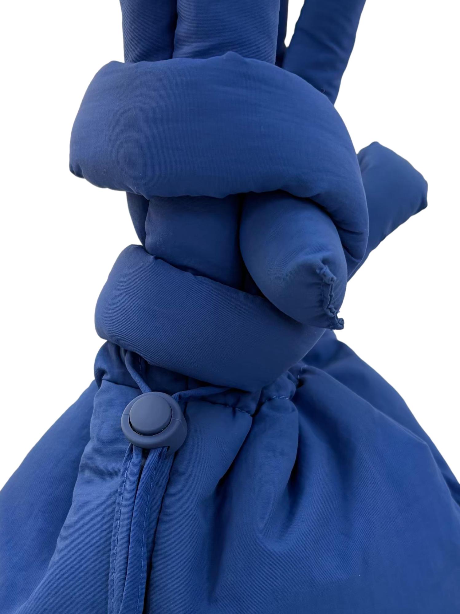 Blue Puffer Ona Soft Tote Bag