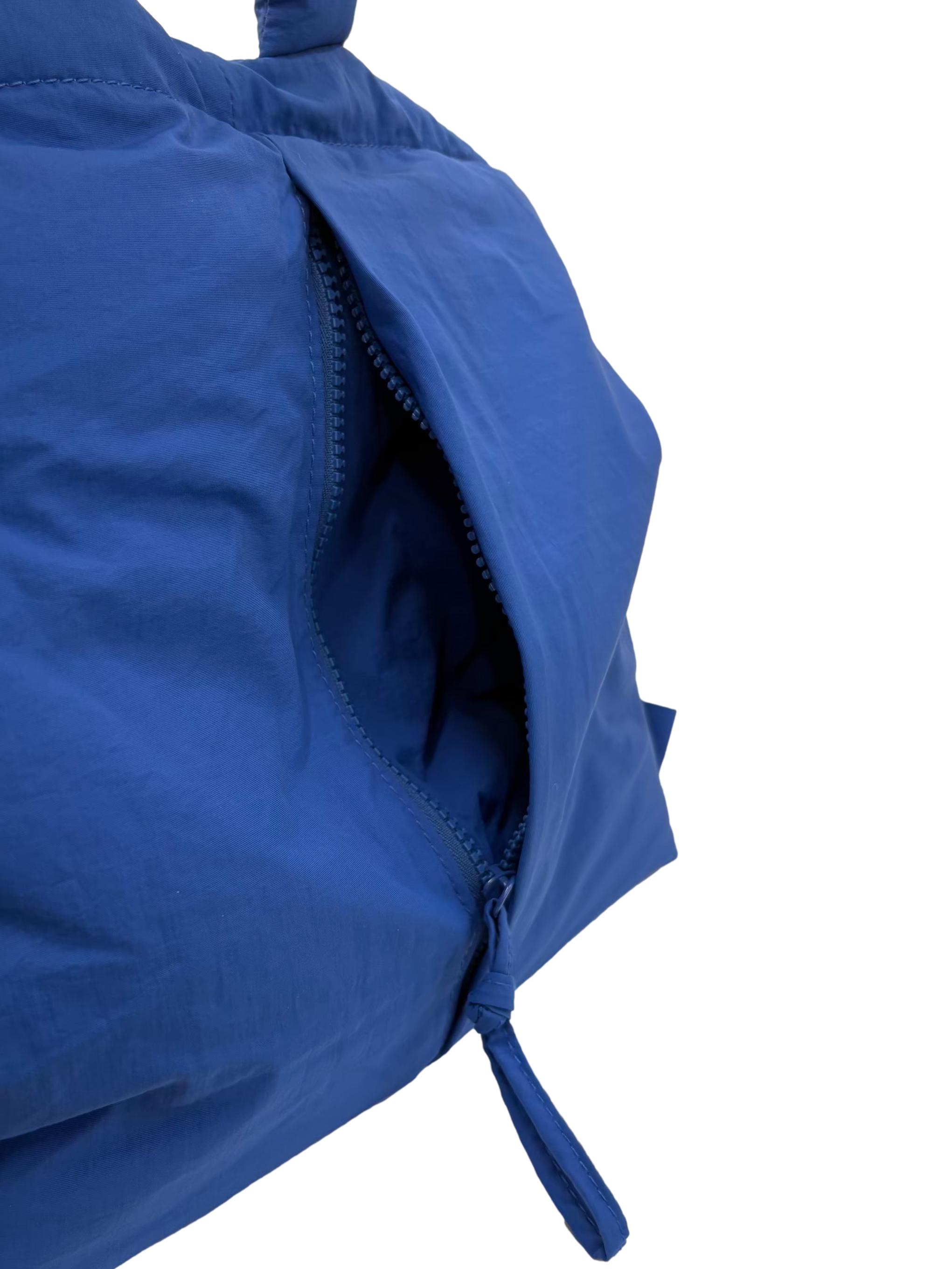 Blue Puffer Ona Soft Tote Bag