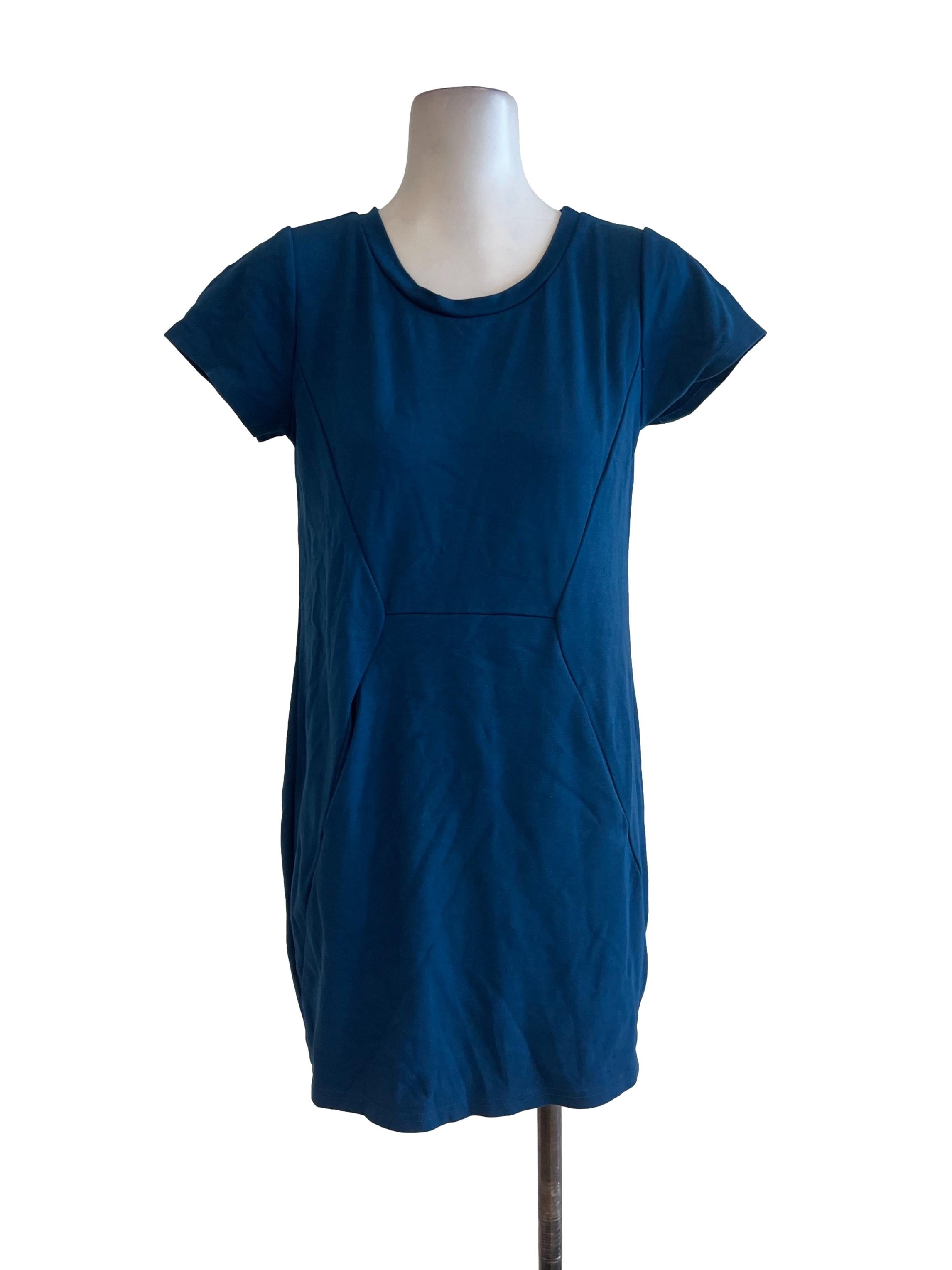 Blue Cotton Dress
